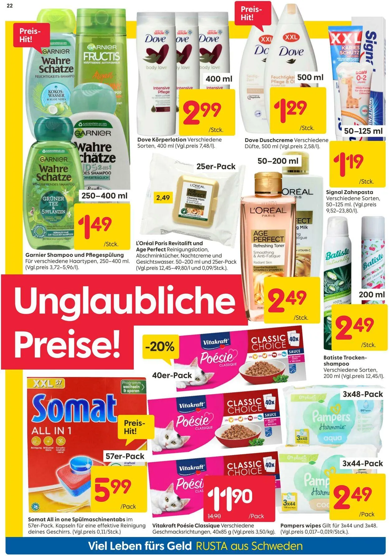 Rusta Aktueller Prospekt von 8. Mai bis 22. Mai 2025 - Prospekt seite 22