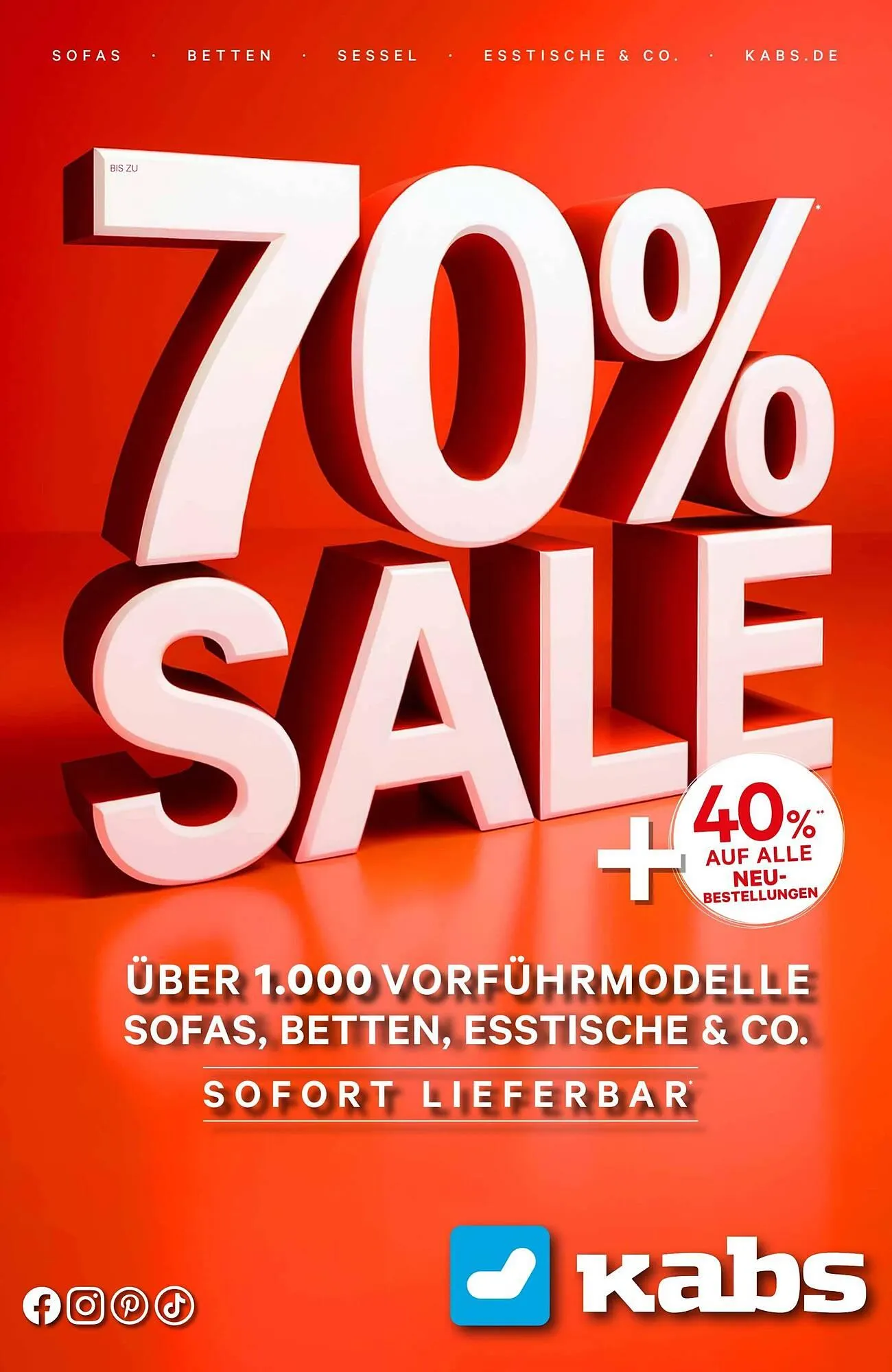 Kabs Polsterwelt Prospekt - 1