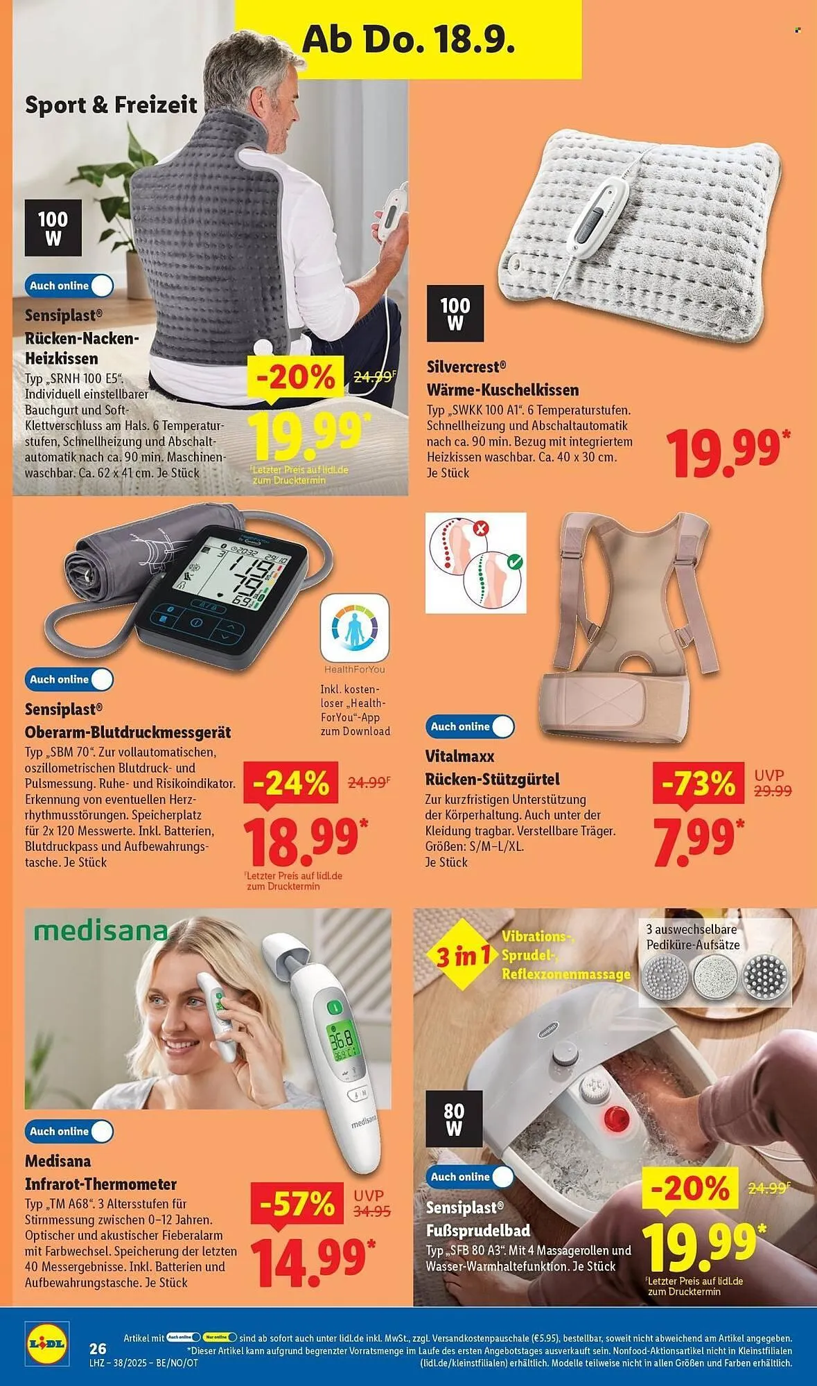 Lidl Prospekt von 15. September bis 20. September 2025 - Prospekt seite 22