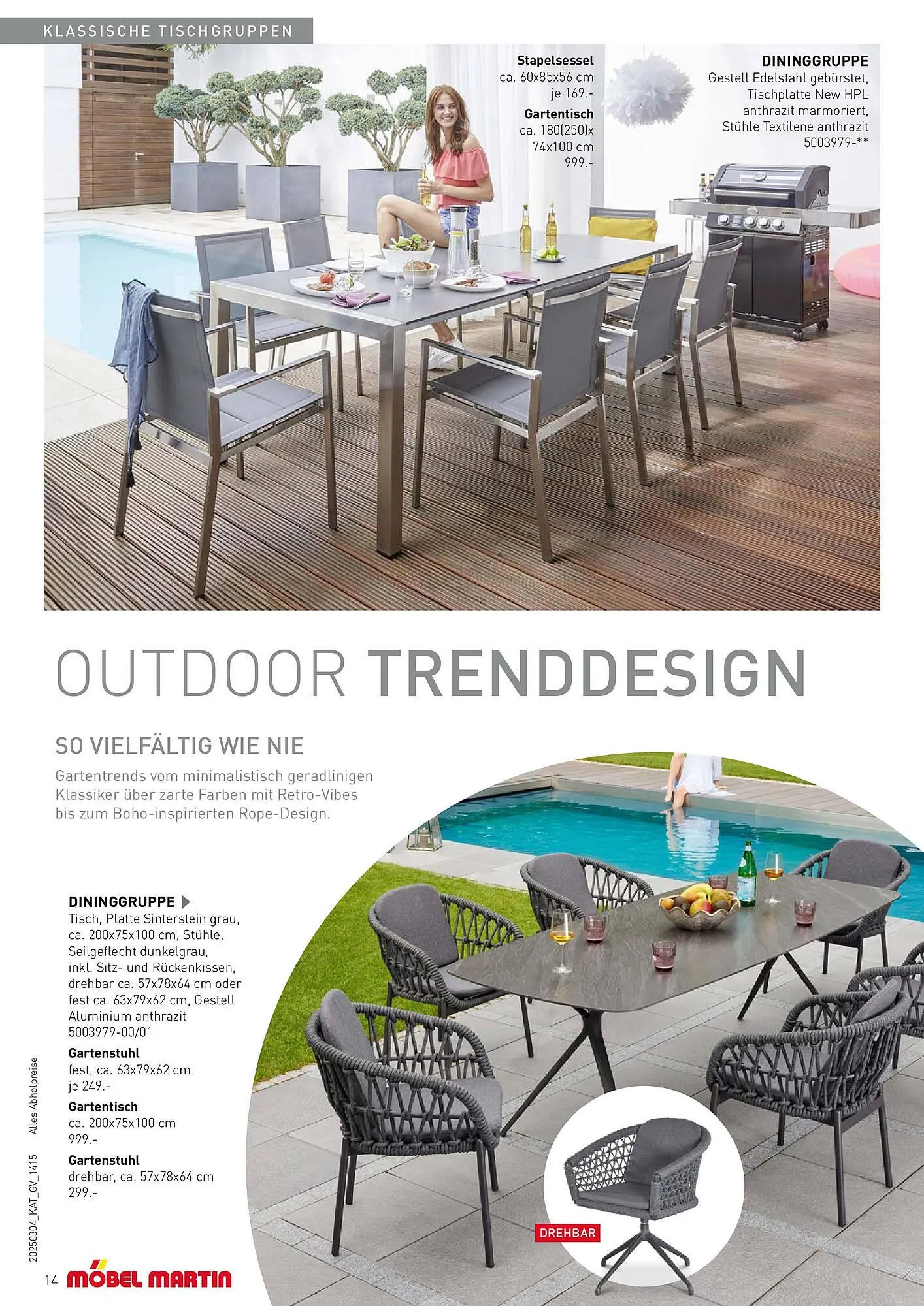 Möbel Martin Prospekt von 3. März bis 2. August 2025 - Prospekt seite 14