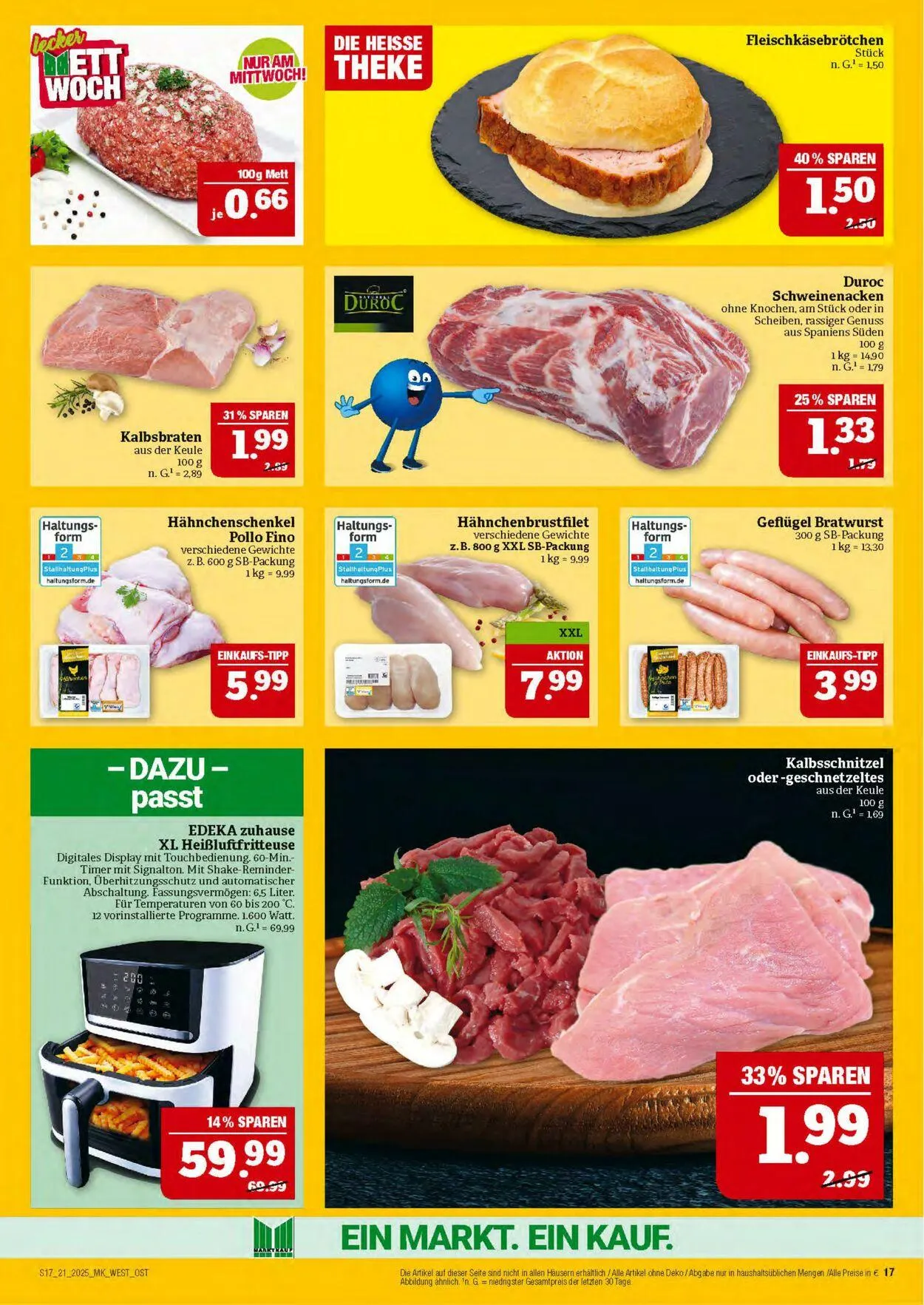 Marktkauf - Nürnberg-Thon Aktueller Prospekt von 19. Mai bis 24. Mai 2025 - Prospekt seite 17