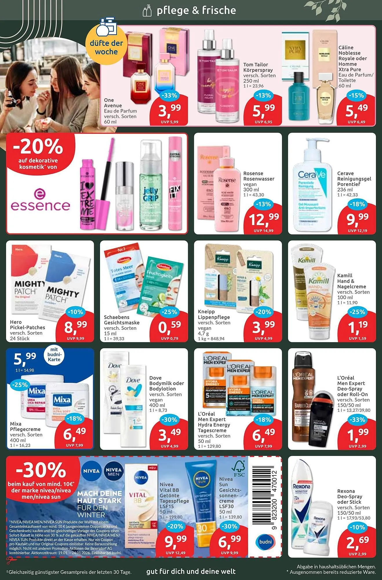 Budni Prospekt von 19. Januar bis 24. Januar 2026 - Prospekt seite 2
