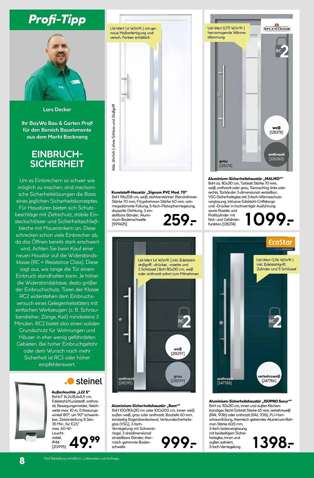 BayWa Prospekt von 28. April bis 3. Mai 2025 - Prospekt seite 10