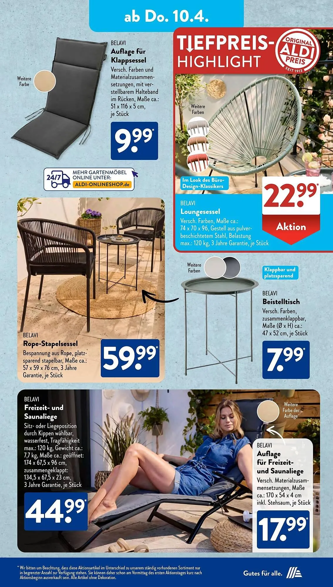 Aldi Süd Prospekt von 7. April bis 13. April 2025 - Prospekt seite 32