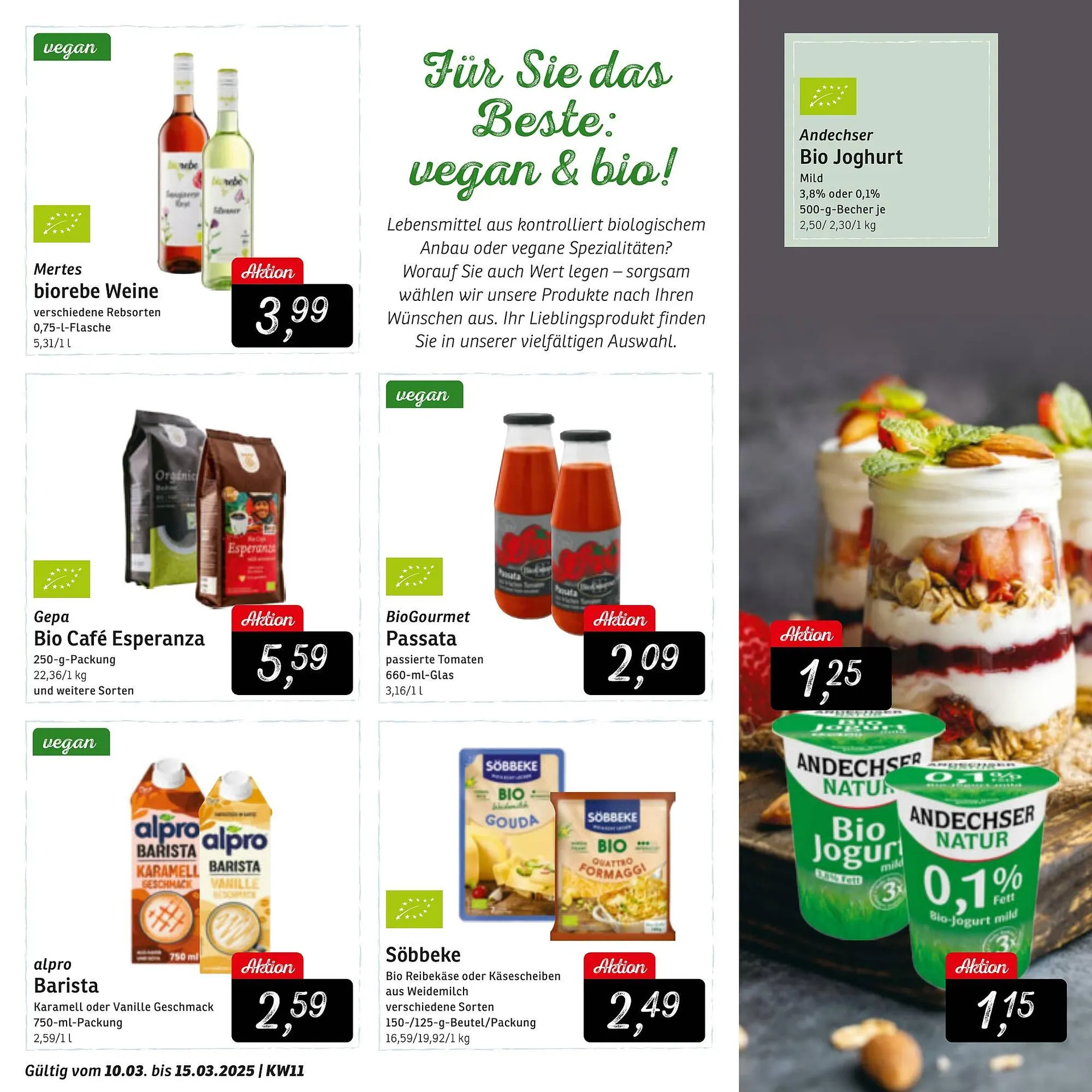 KONSUM Prospekt von 10. März bis 15. März 2025 - Prospekt seite 6