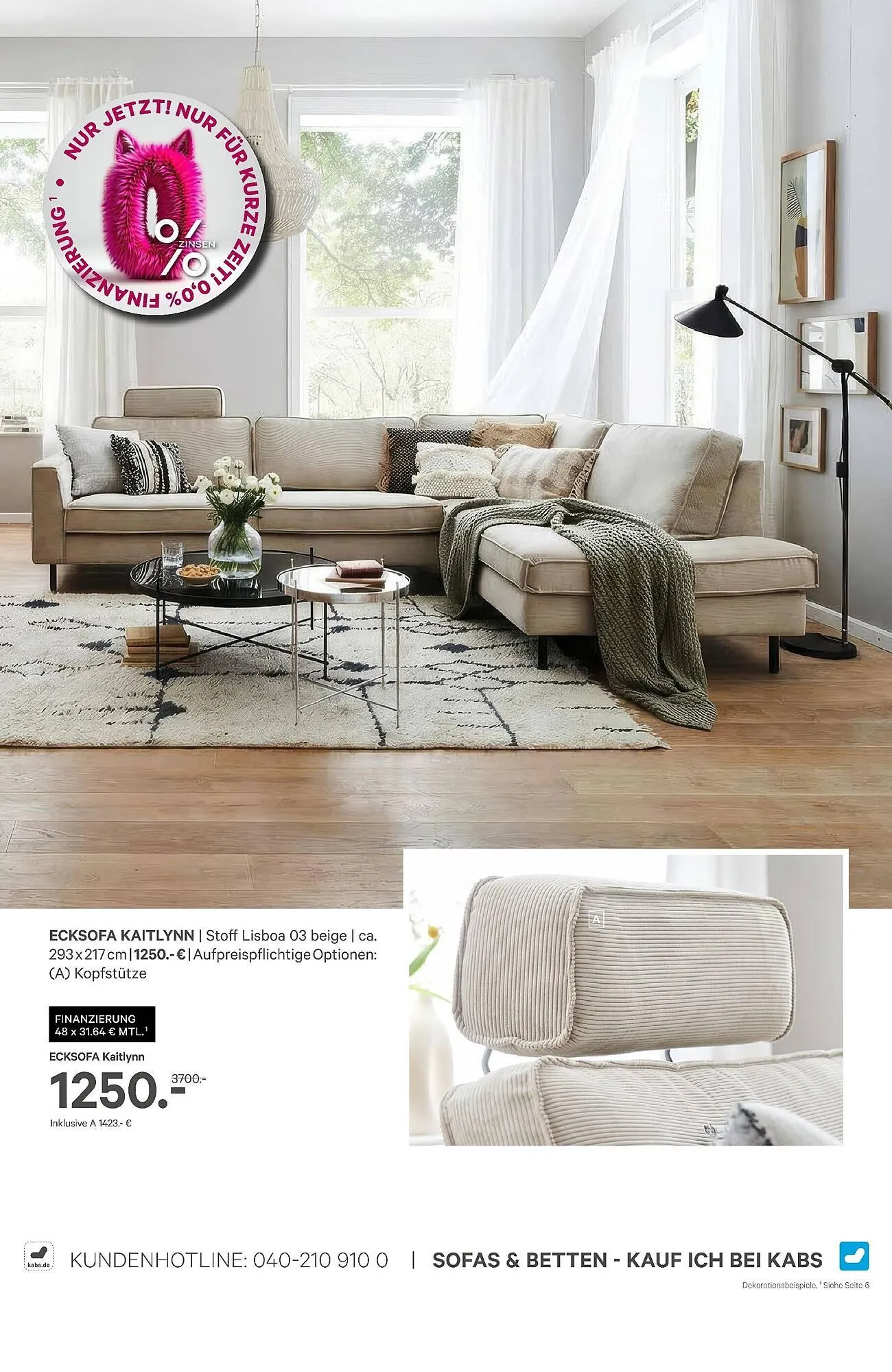 Kabs Polsterwelt Prospekt von 26. März bis 29. April 2026 - Prospekt seite 11