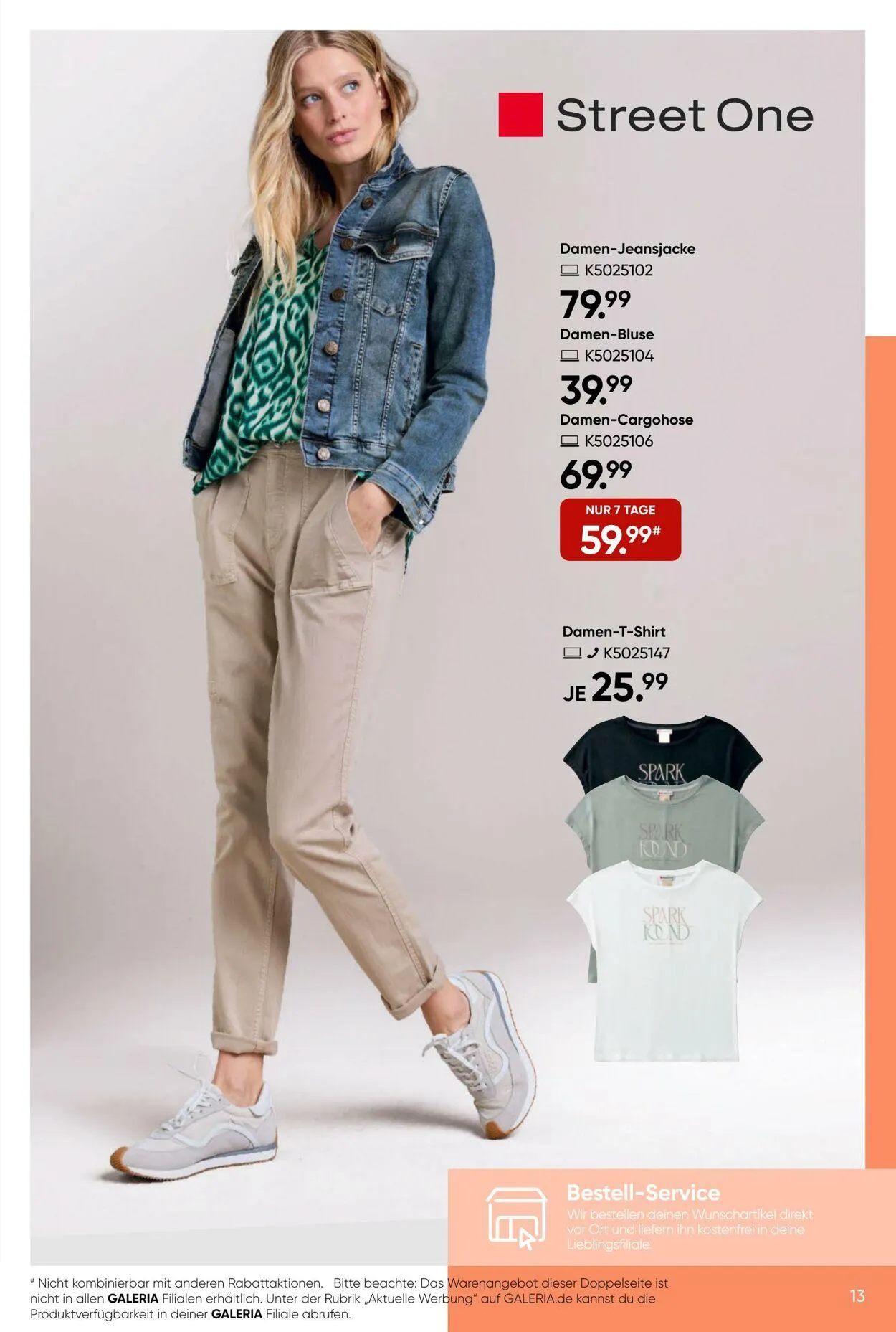 GALERIA Kaufhof Aktueller Prospekt von 19. März bis 25. März 2025 - Prospekt seite 13