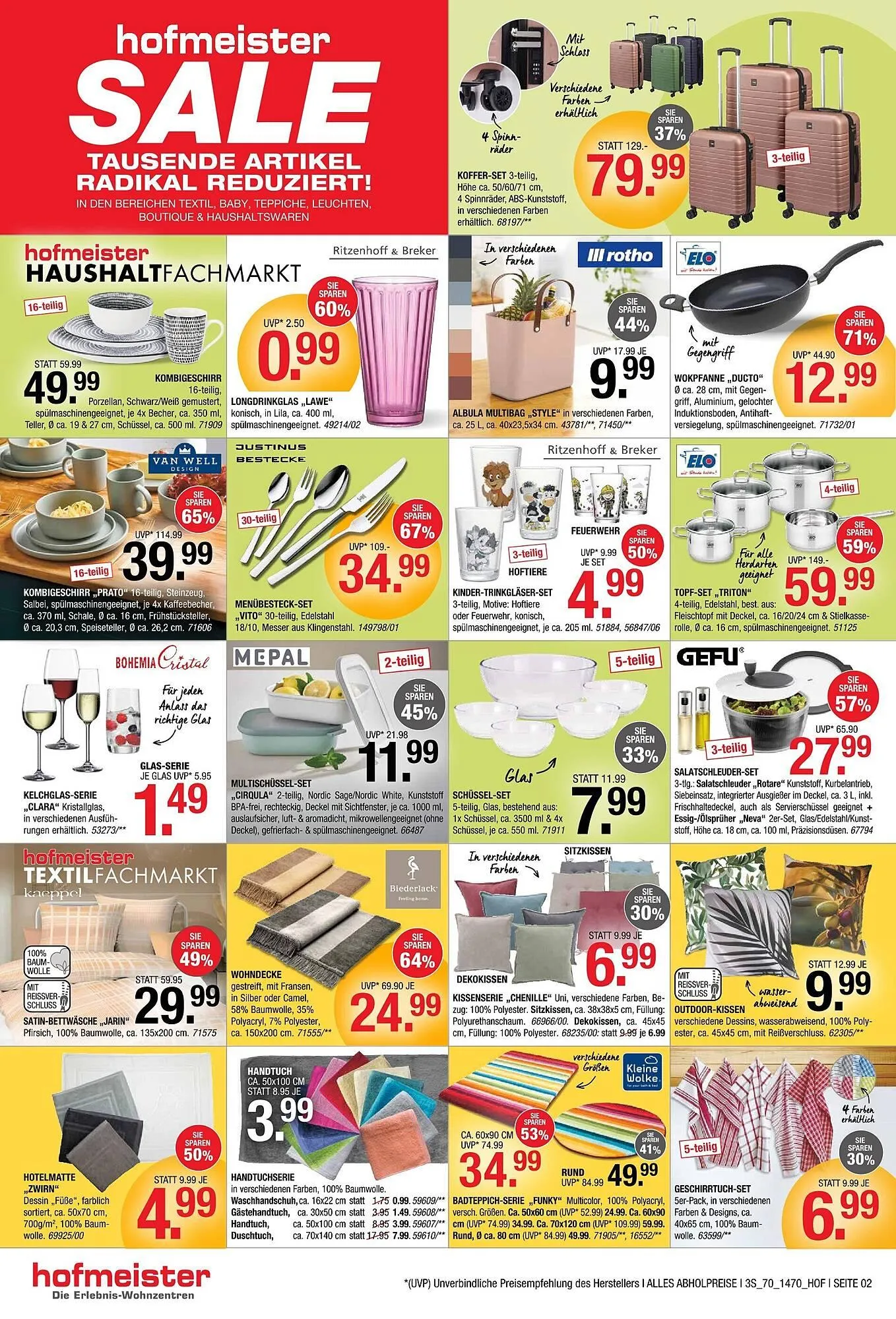 Hofmeister Prospekt von 8. April bis 5. Mai 2026 - Prospekt seite 2