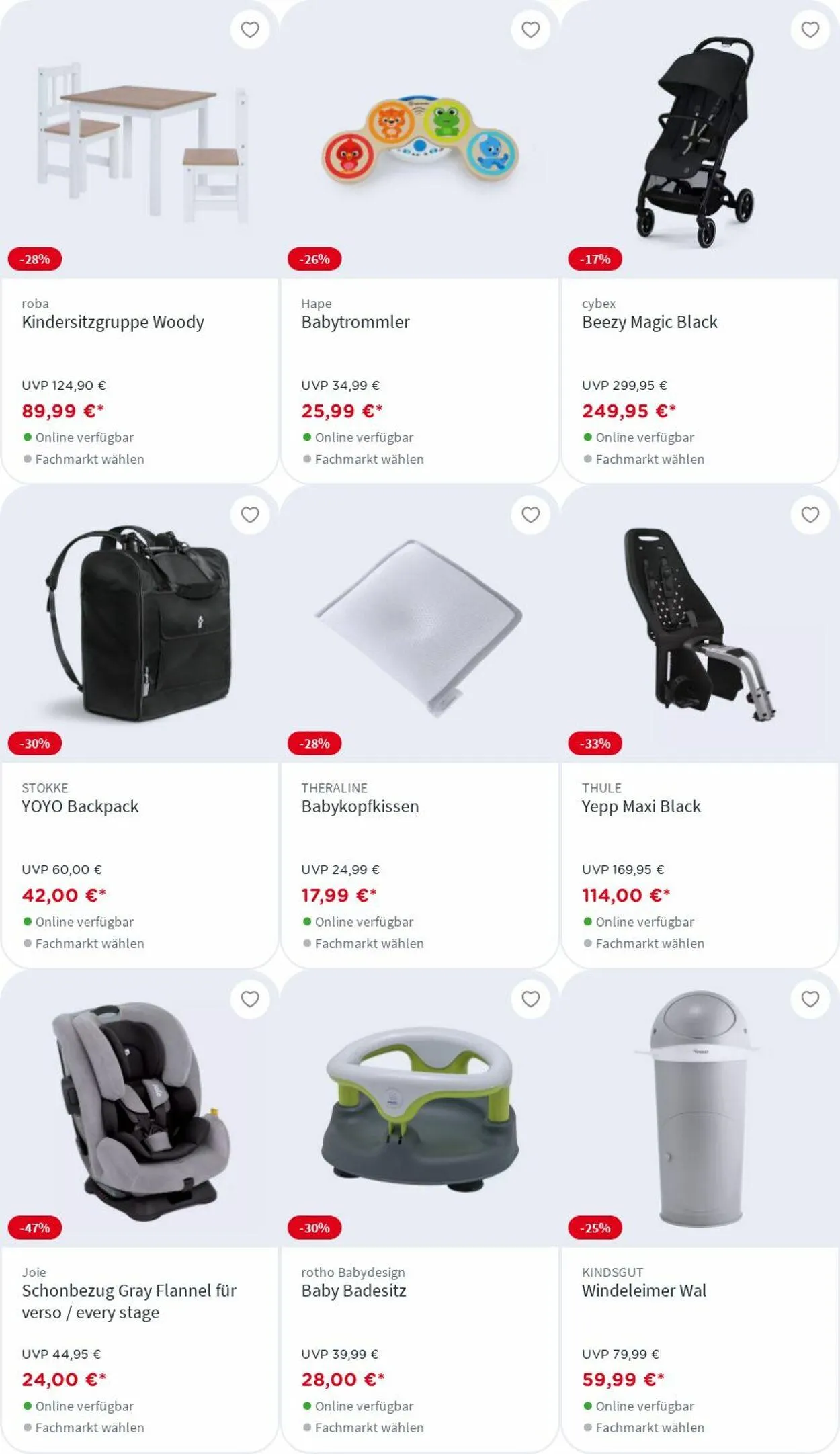 BabyOne Aktueller Prospekt von 7. April bis 13. April 2025 - Prospekt seite 44