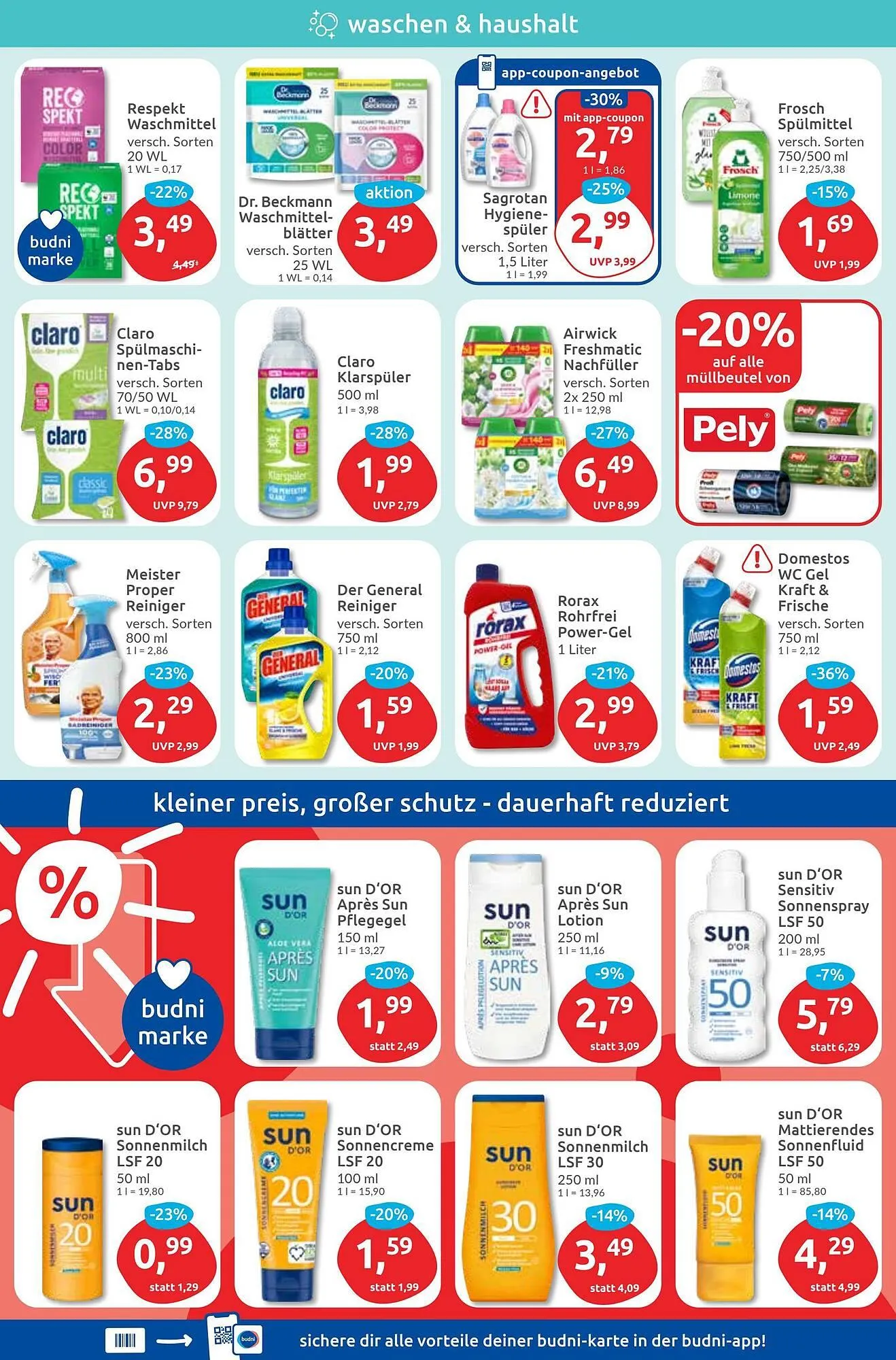 Budni Prospekt von 16. Juni bis 21. Juni 2025 - Prospekt seite 4