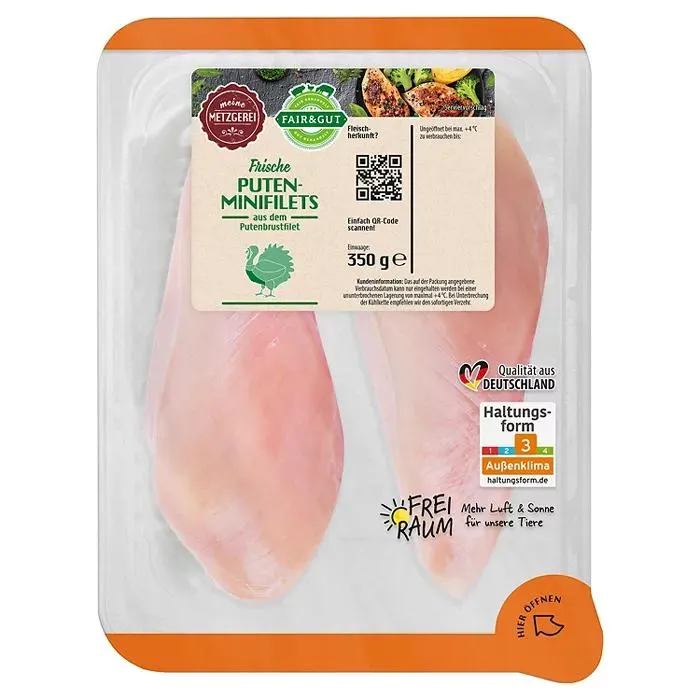 FAIR & GUT Puten Minifilet 350 g