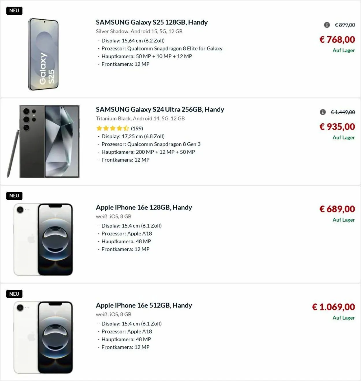 Alternate von 24. März bis 2. April 2025 - Prospekt seite 18