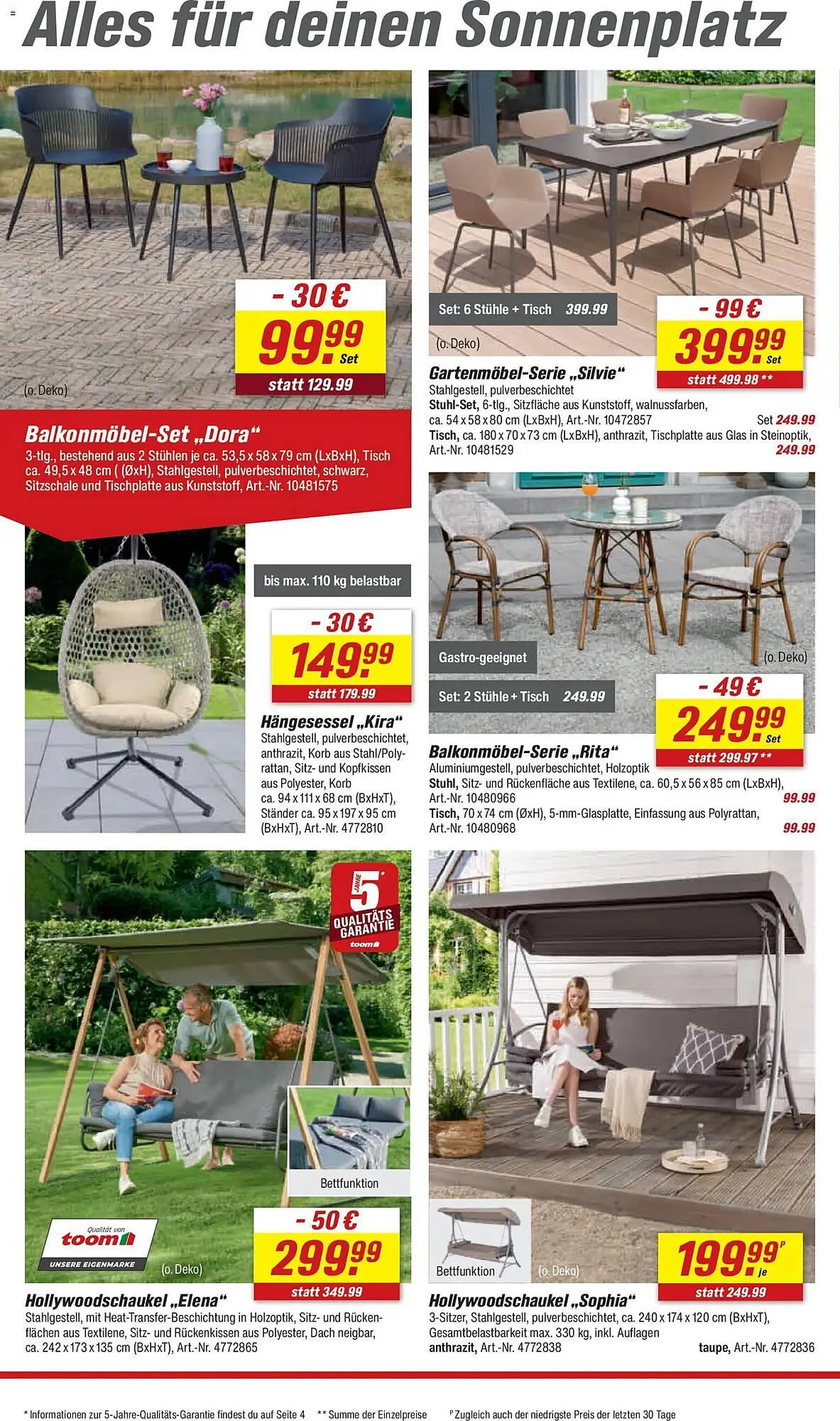 Toom Baumarkt Prospekt von 14. März bis 20. März 2026 - Prospekt seite 8