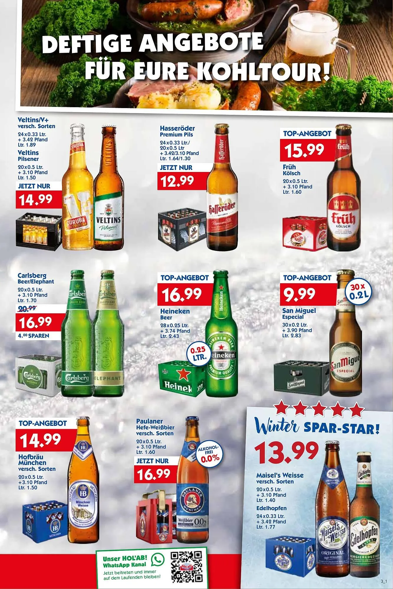 Hol'ab Getränkemarkt Prospekt von 12. Januar bis 17. Januar 2026 - Prospekt seite 3
