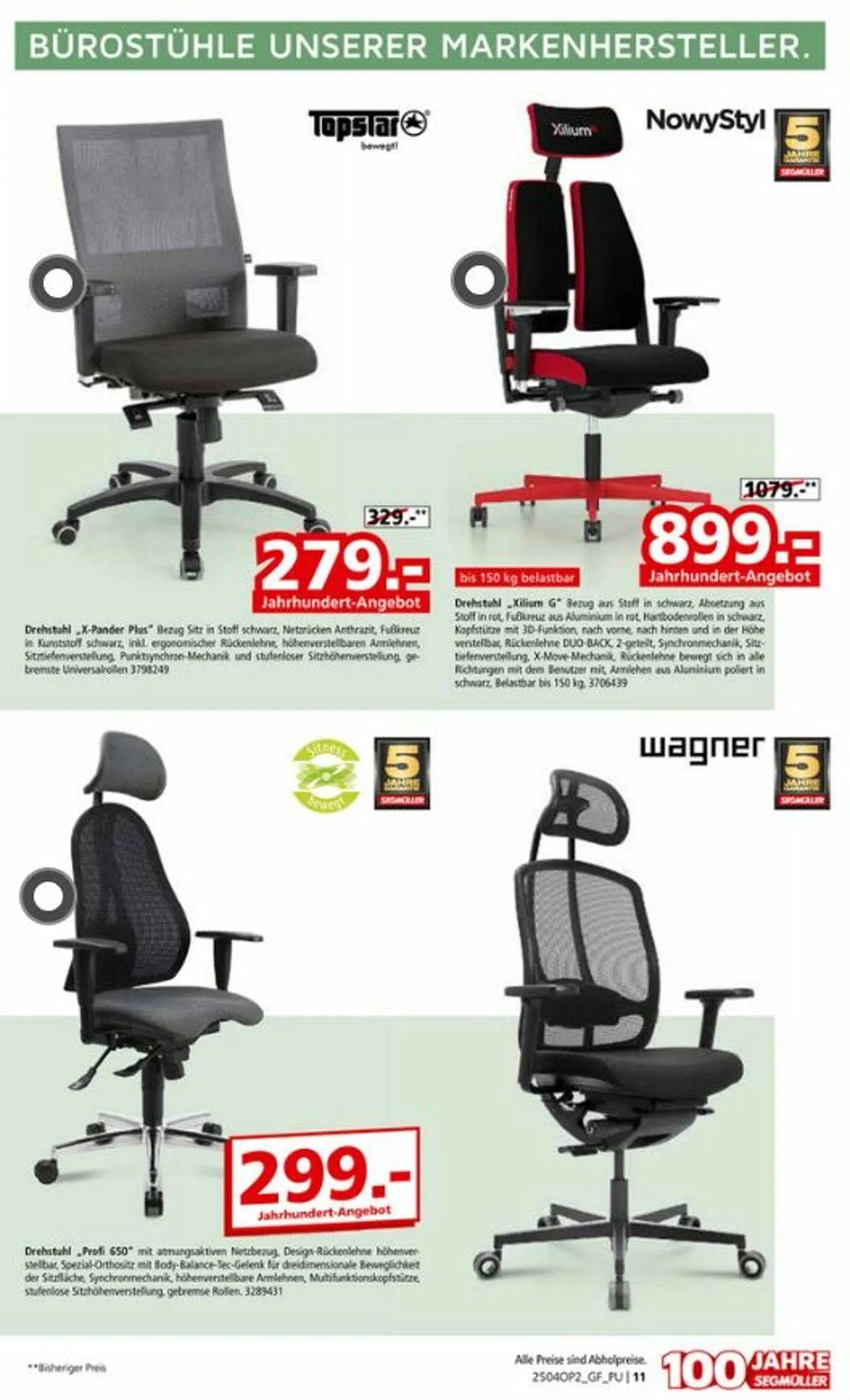 SEGMÜLLER von 29. März bis 28. Juni 2025 - Prospekt seite 11