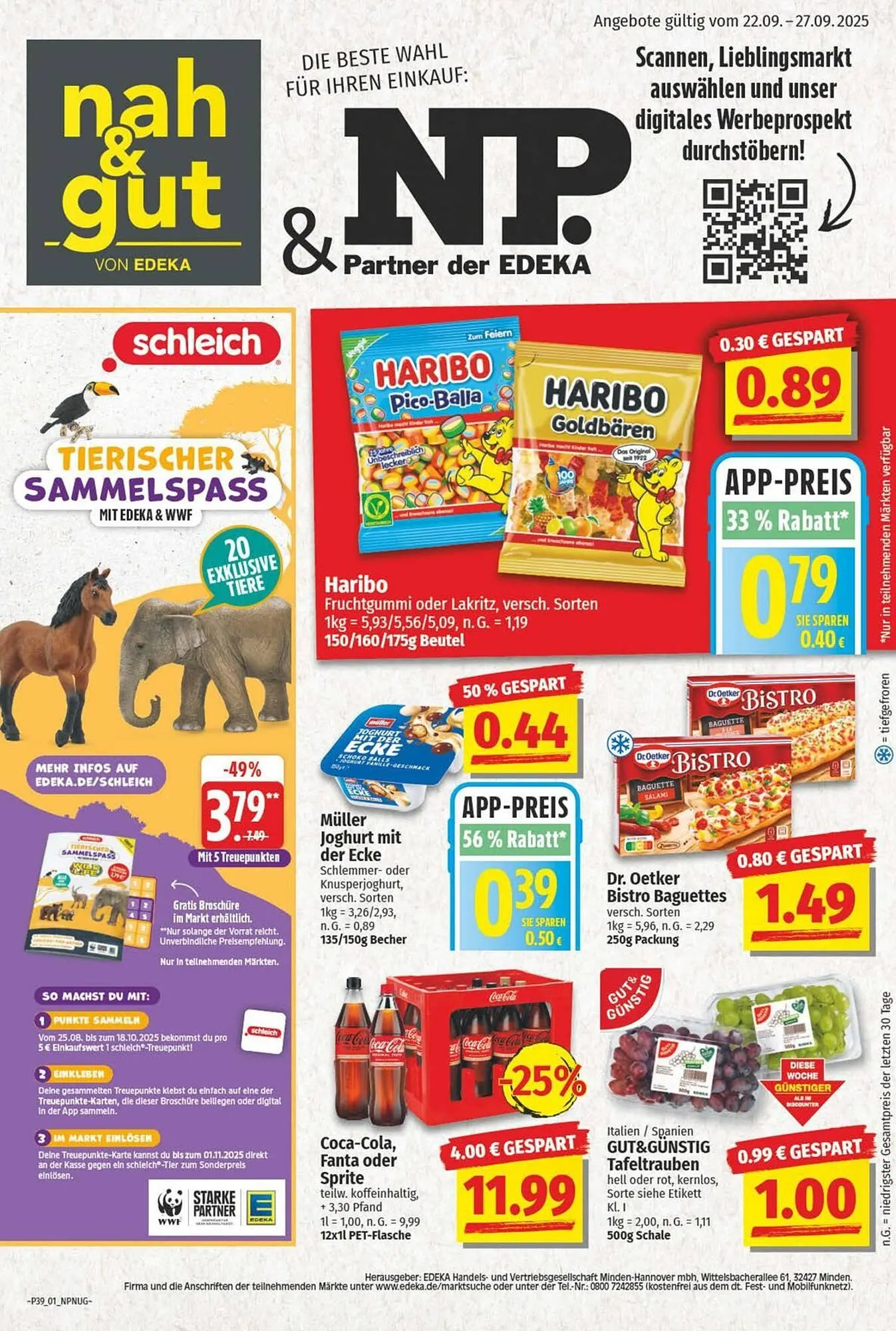 Nah & gut Prospekt von 20. September bis 27. September 2025 - Prospekt seite 1
