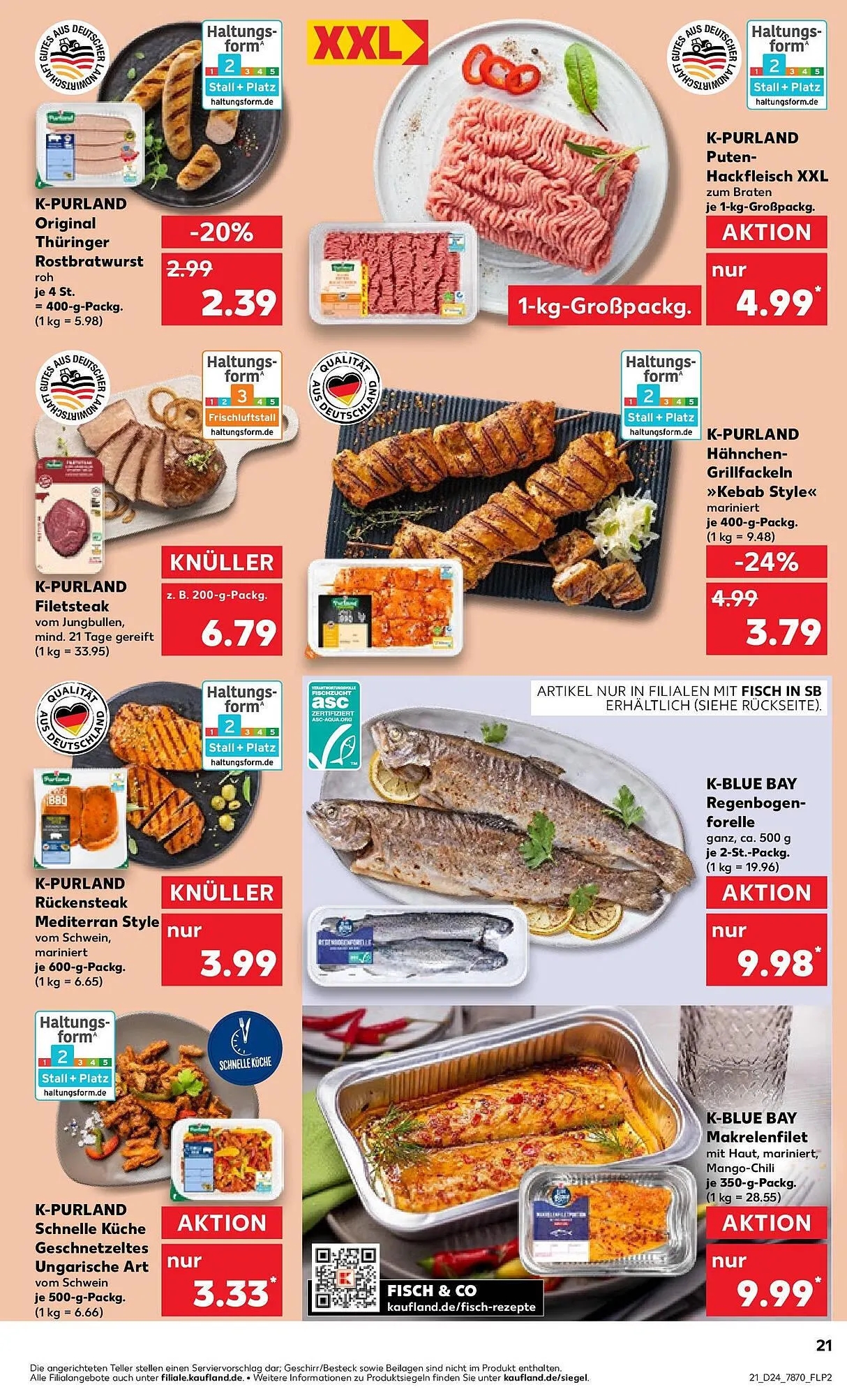 Kaufland Prospekt von 15. Juni bis 18. Juni 2025 - Prospekt seite 44