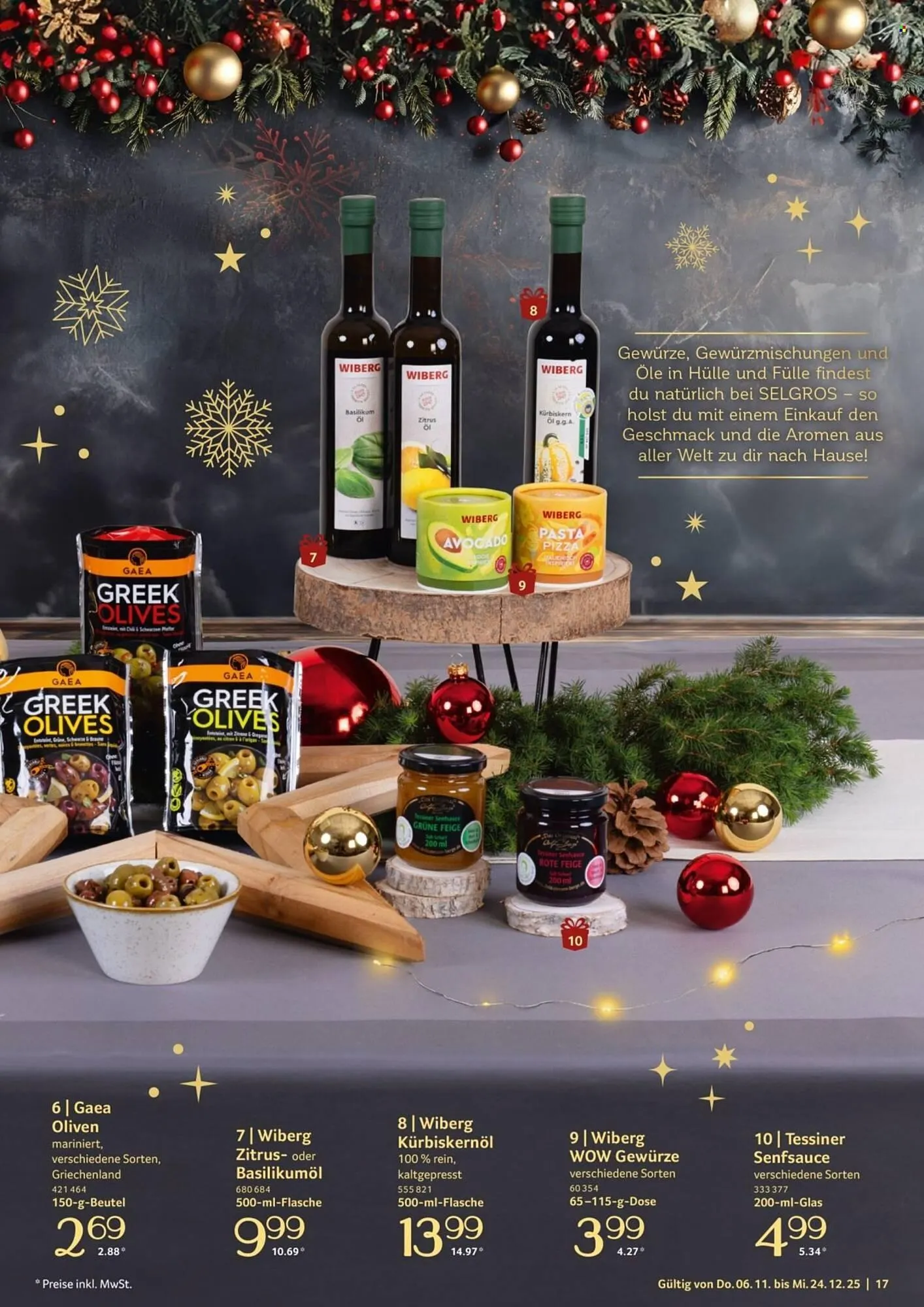 Selgros Prospekt von 6. November bis 24. Dezember 2025 - Prospekt seite 17