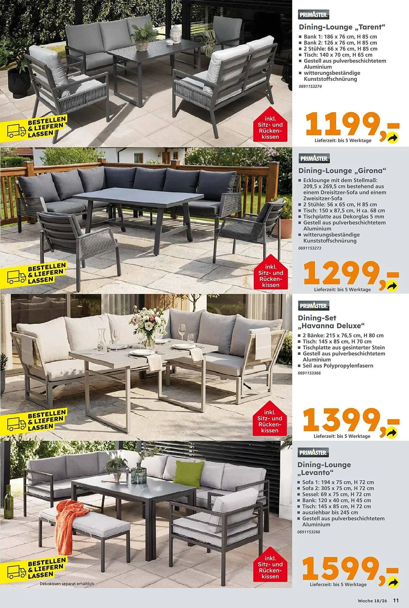 Globus Baumarkt Prospekt von 26. April bis 2. Mai 2026 - Prospekt seite 11