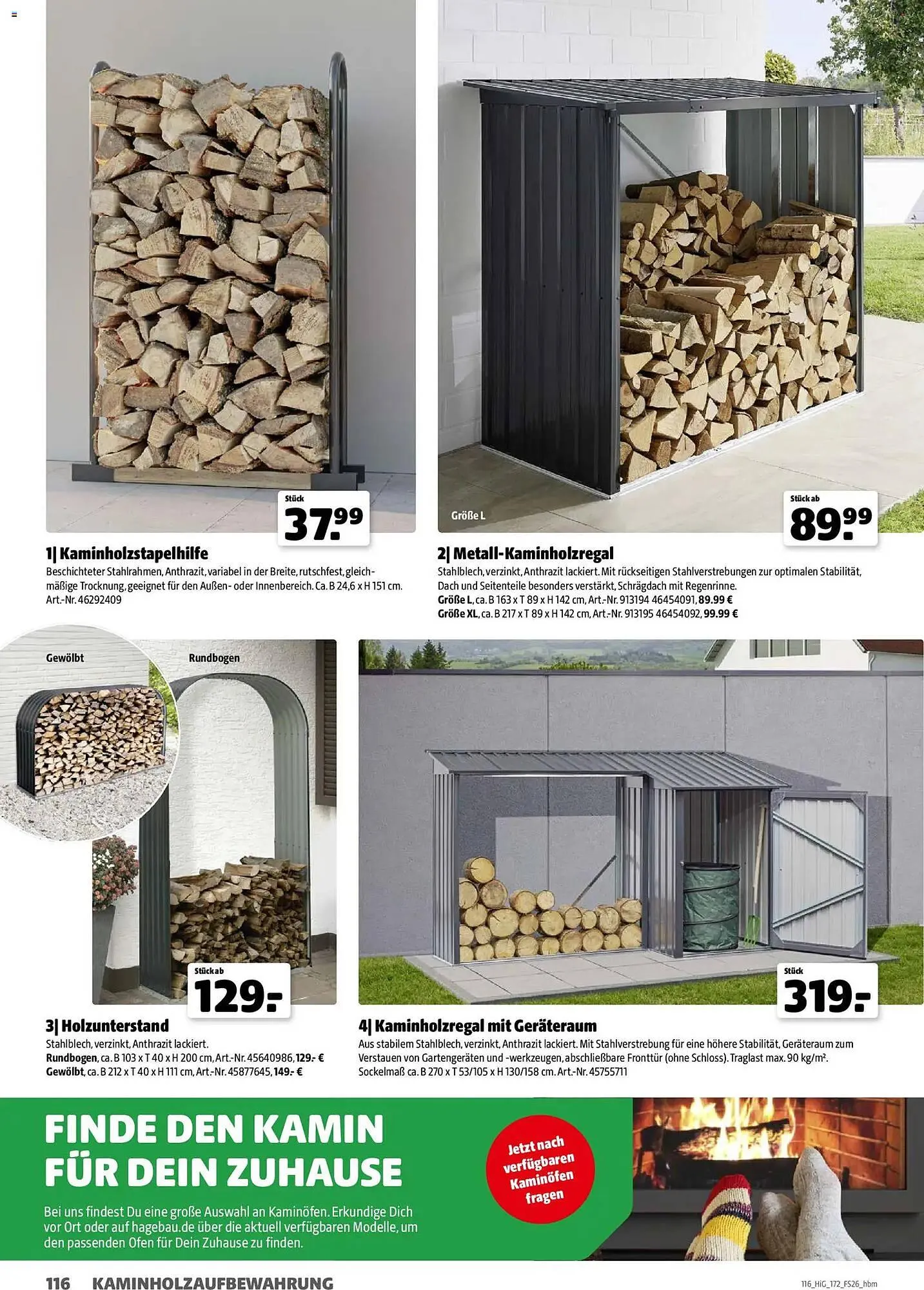 Hagebau Prospekt von 2. März bis 31. Dezember 2026 - Prospekt seite 116