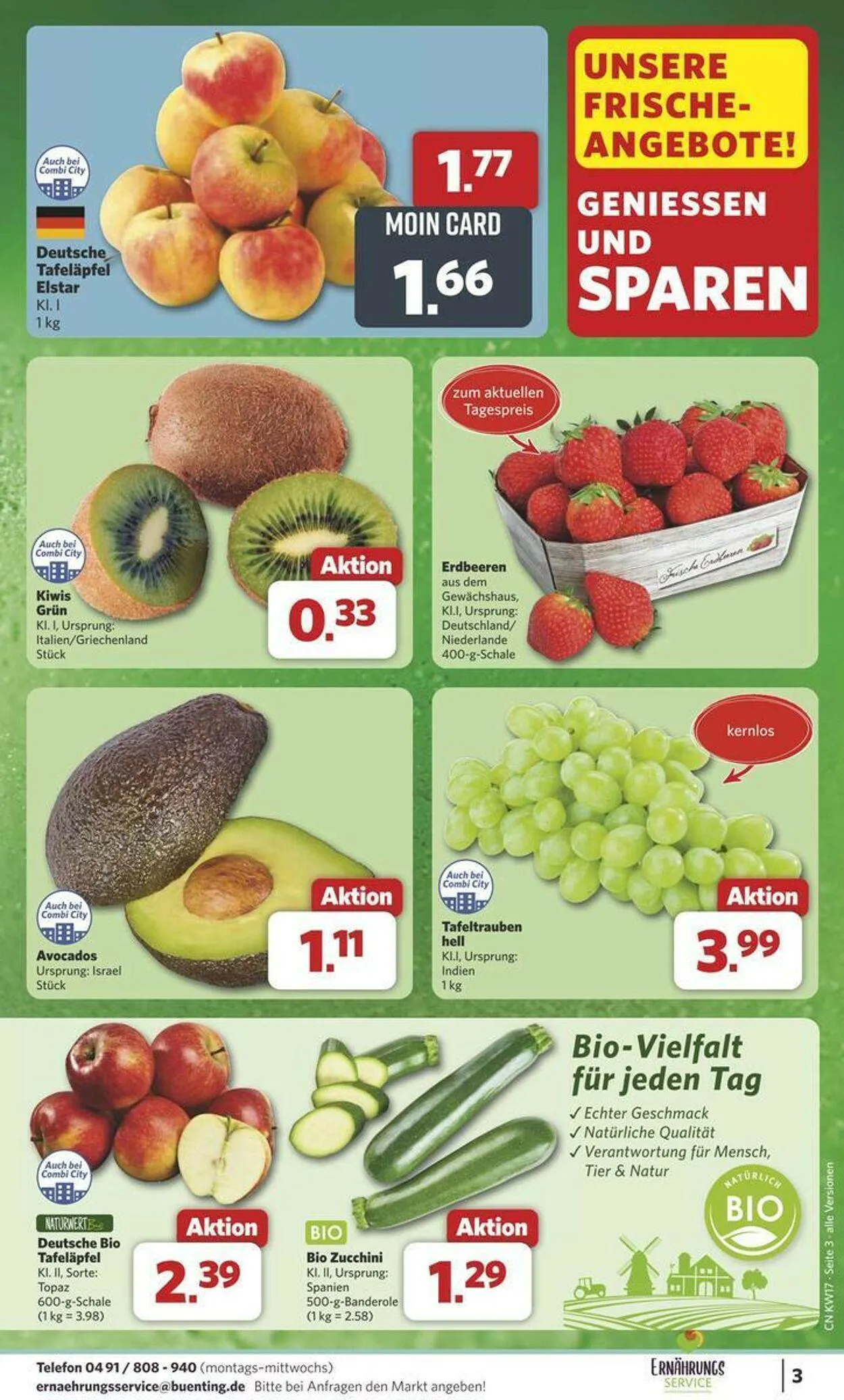 Combi von 22. April bis 26. April 2025 - Prospekt seite 3