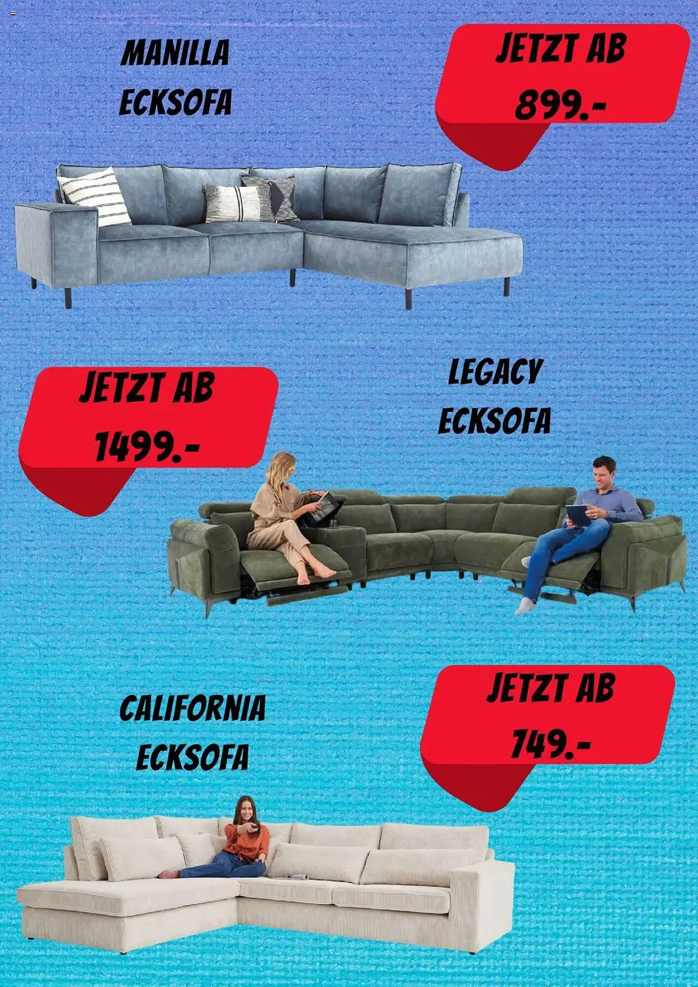 Seats and Sofas Prospekt von 29. Juli bis 29. August 2025 - Prospekt seite 3