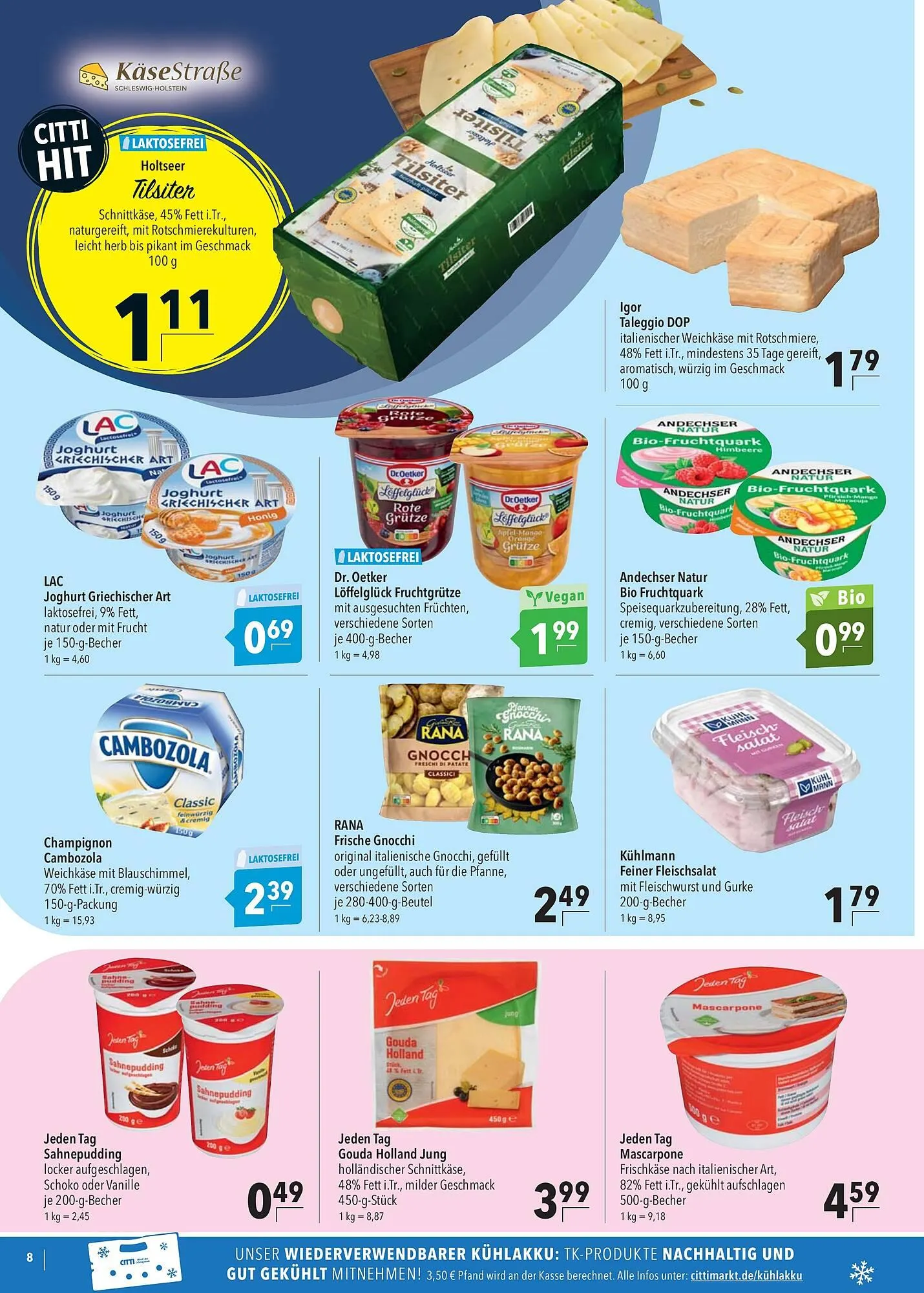CITTI Markt Prospekt von 14. Januar bis 20. Januar 2026 - Prospekt seite 8