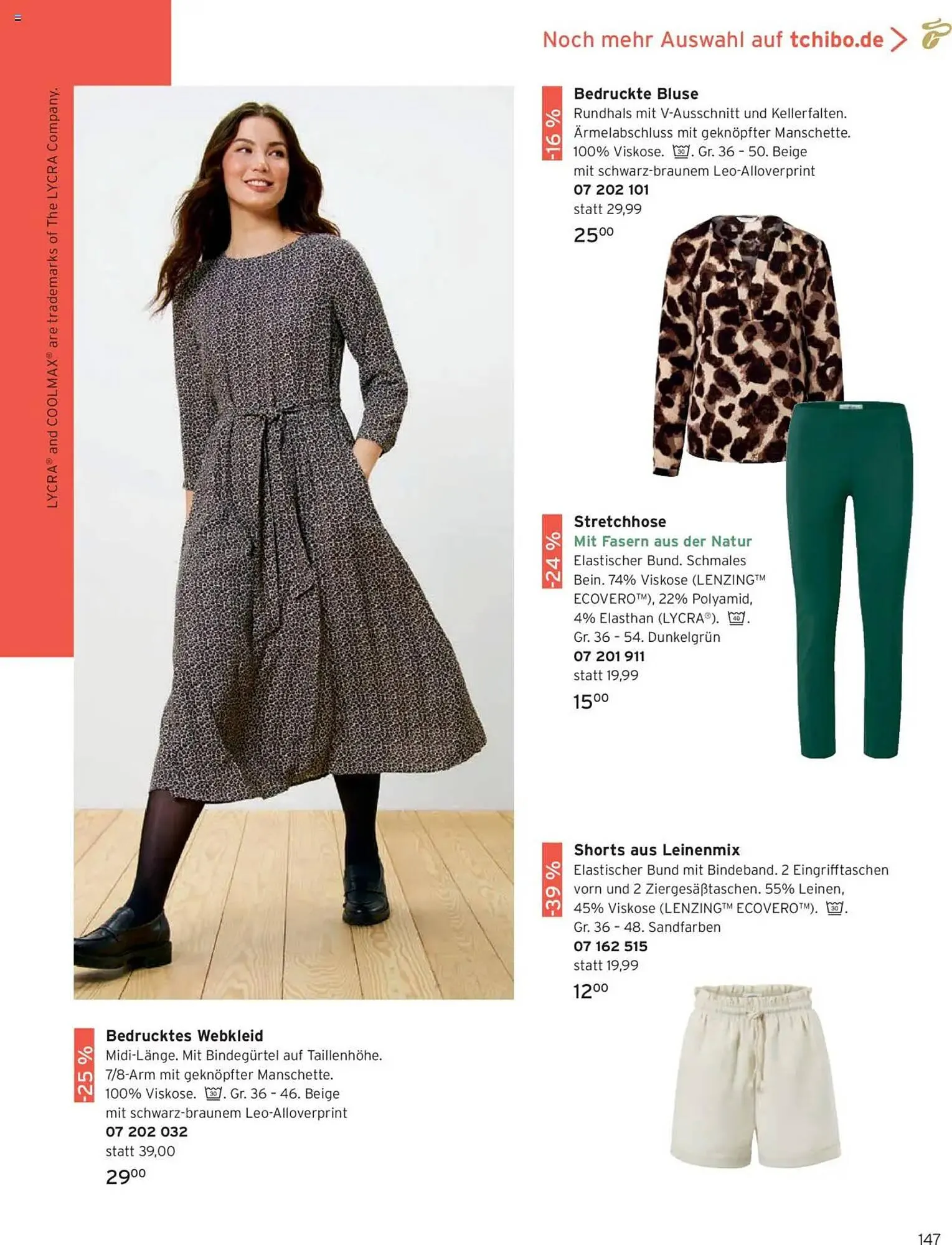 Tchibo Prospekt von 1. Juli bis 31. Juli 2025 - Prospekt seite 147