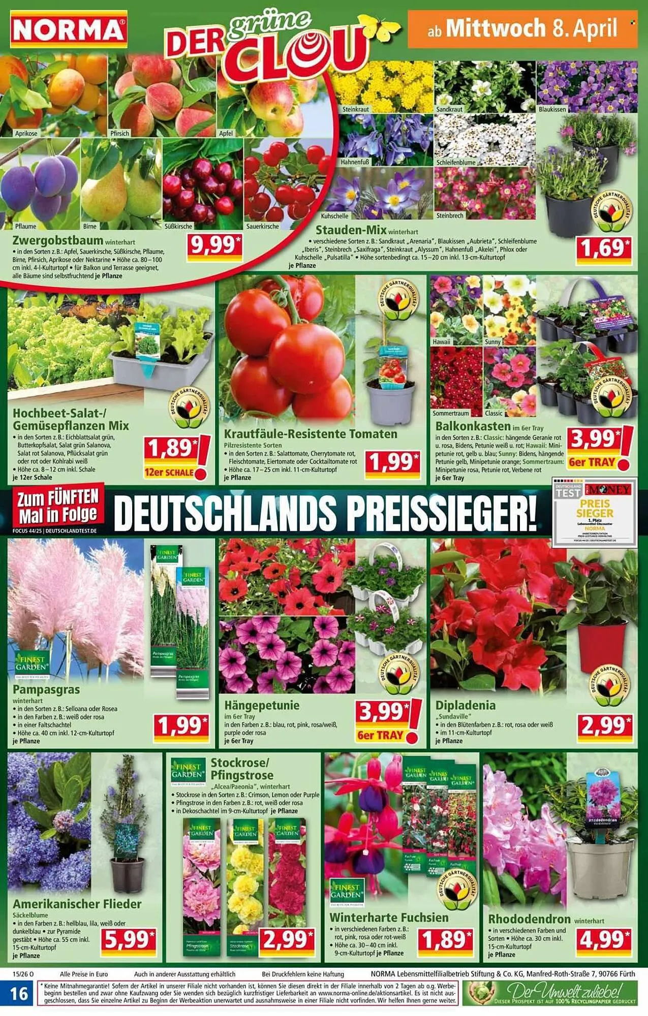 Norma Prospekt von 7. April bis 12. April 2026 - Prospekt seite 16