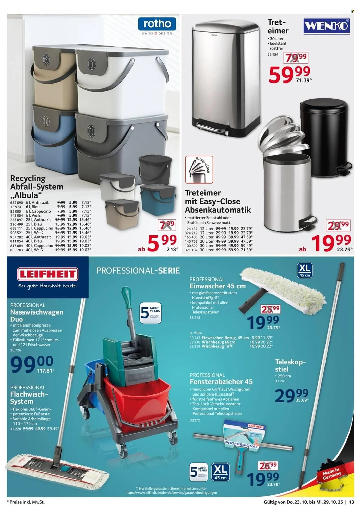 Selgros Prospekt von 23. Oktober bis 29. Oktober 2025 - Prospekt seite 13