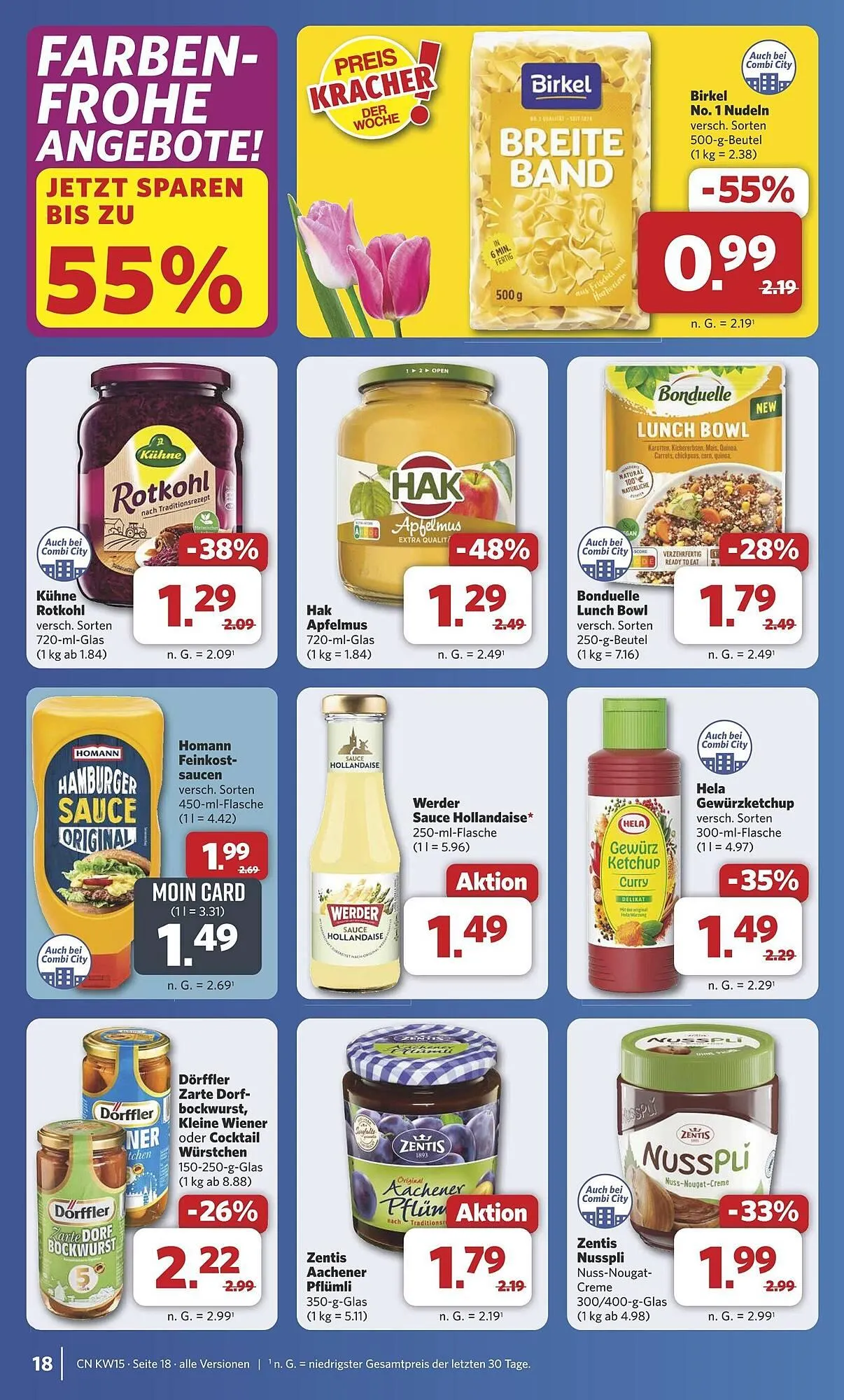 Combi Prospekt von 7. April bis 12. April 2025 - Prospekt seite 22