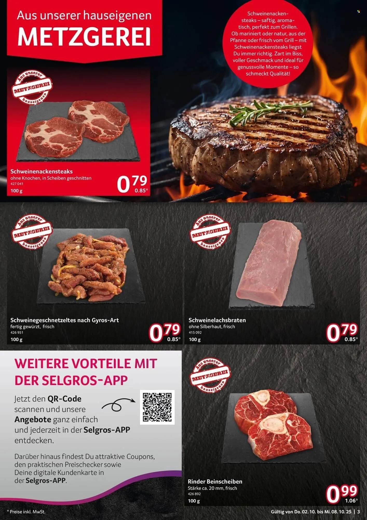 Selgros Prospekt von 2. Oktober bis 8. Oktober 2025 - Prospekt seite 3