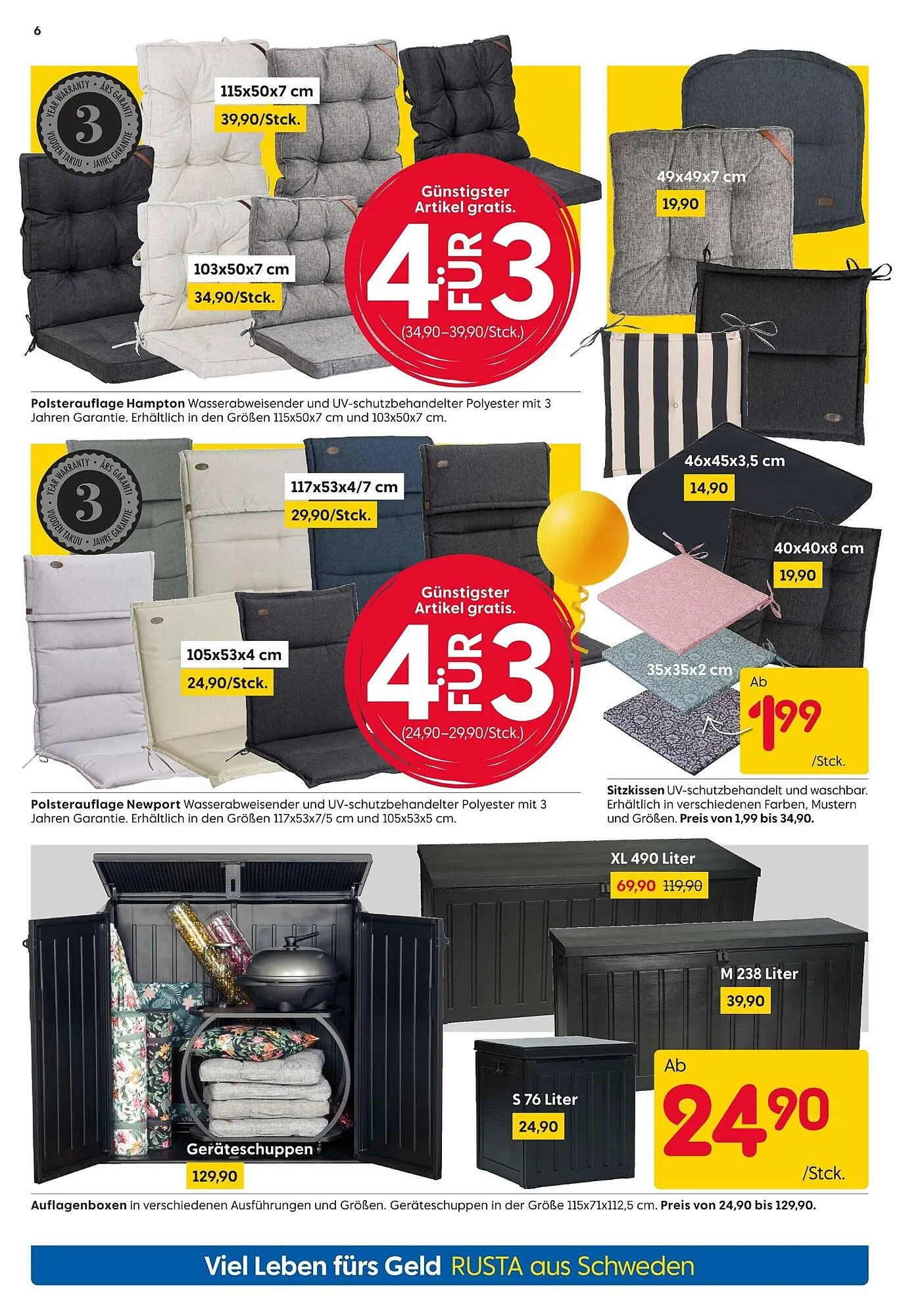 Rusta Prospekt von 25. April bis 1. Mai 2026 - Prospekt seite 6