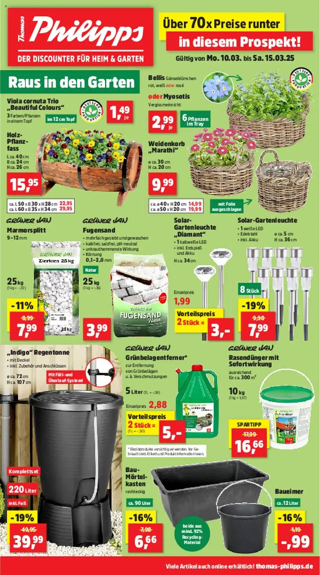 Thomas Philipps Prospekt von 10. März bis 15. März 2025 - Prospekt seite 1