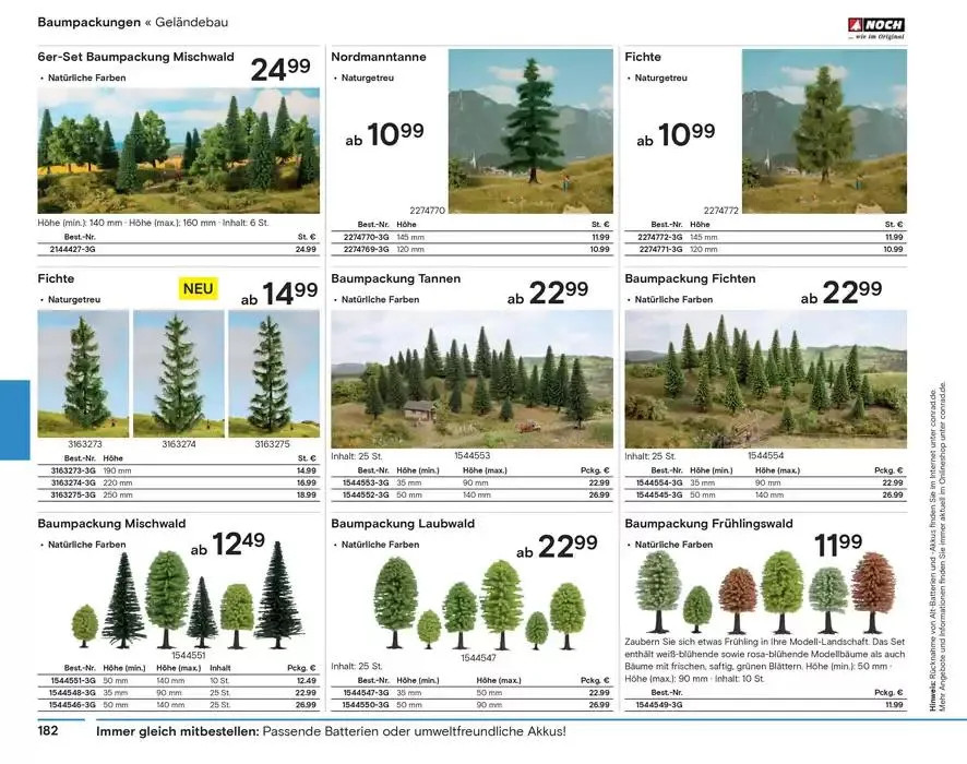 Modellbahn Katalog von 29. Oktober bis 31. Dezember 2025 - Prospekt seite 184