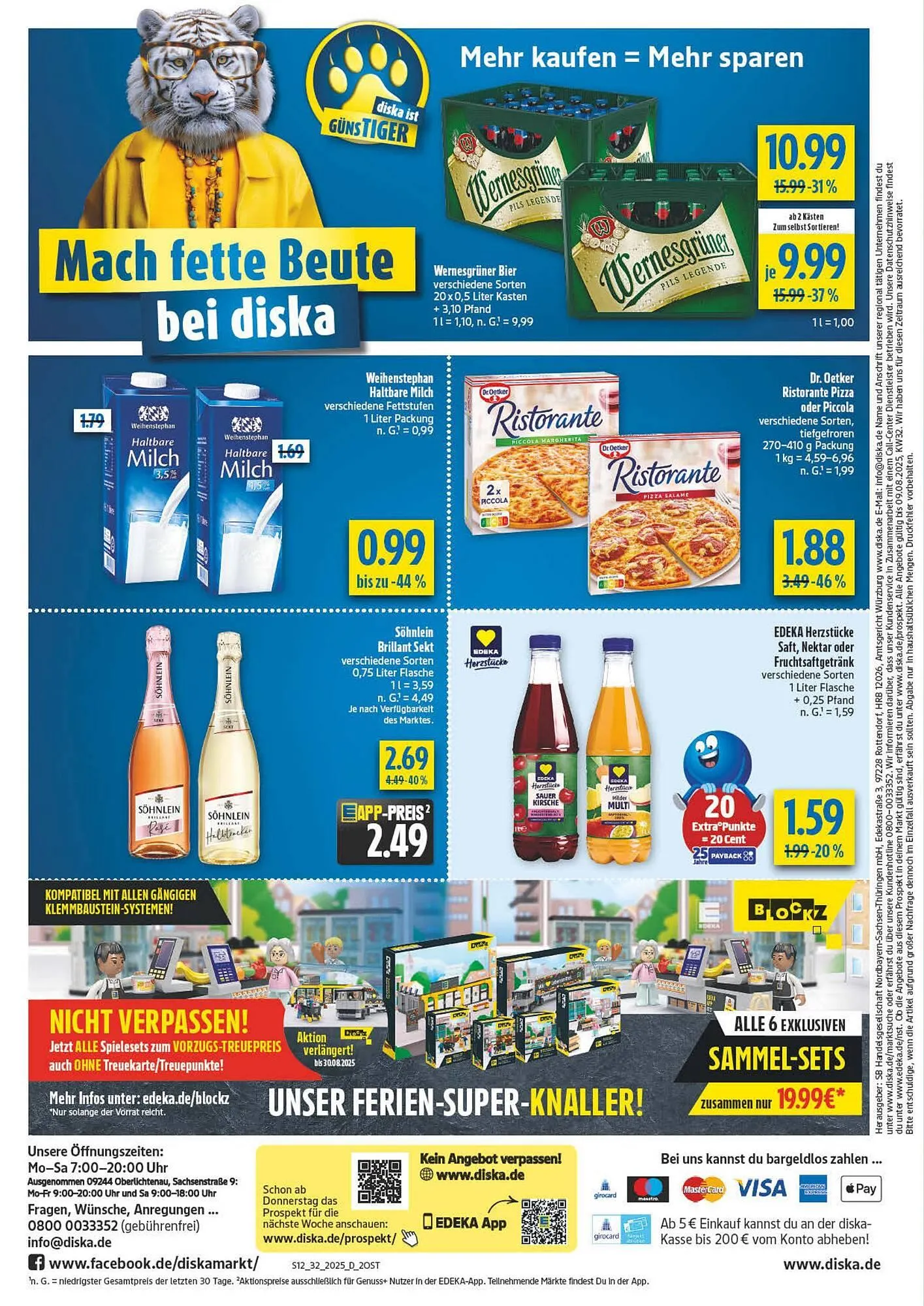 diska Prospekt von 4. August bis 9. August 2025 - Prospekt seite 12