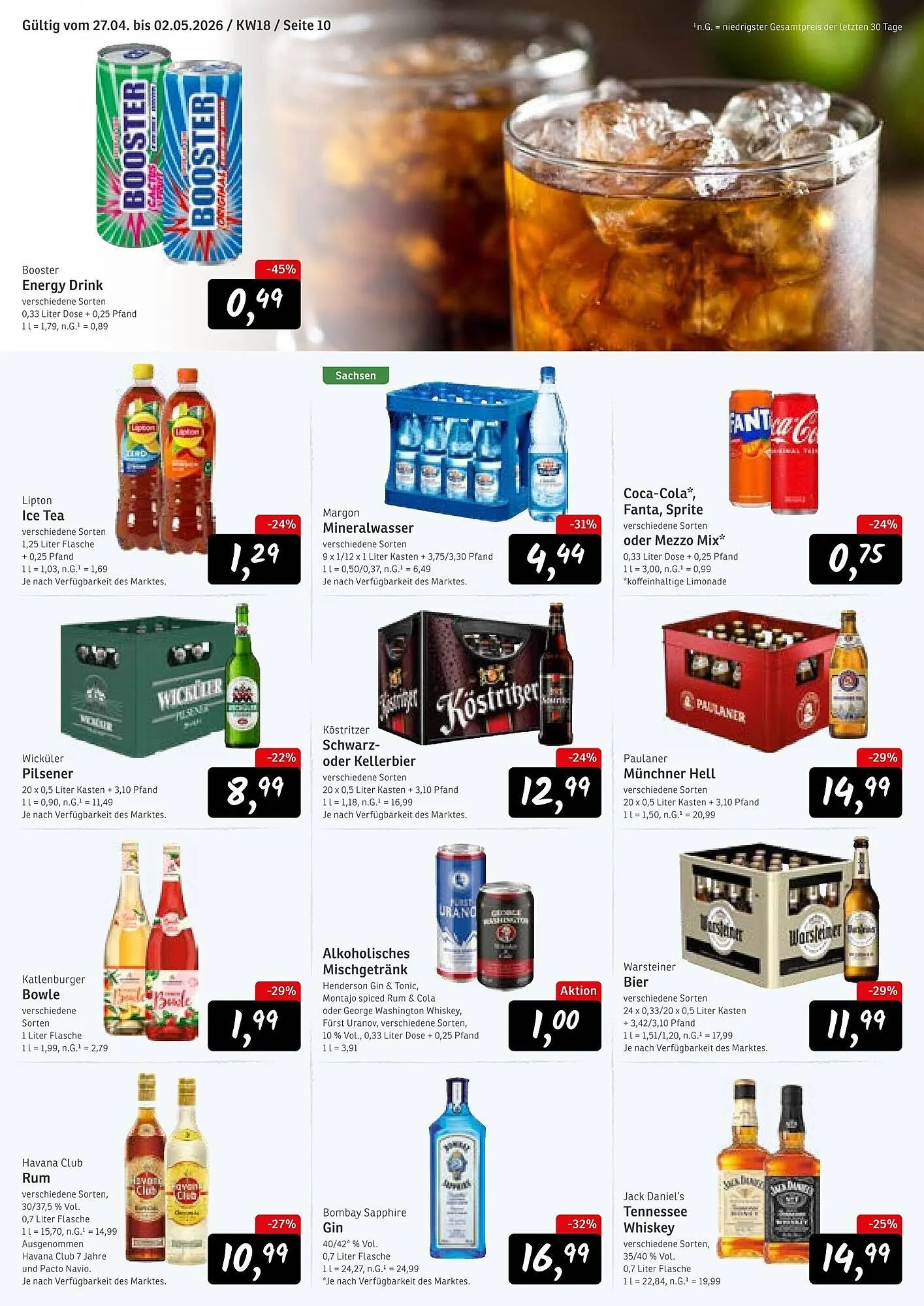 KONSUM Prospekt von 27. April bis 2. Mai 2026 - Prospekt seite 10