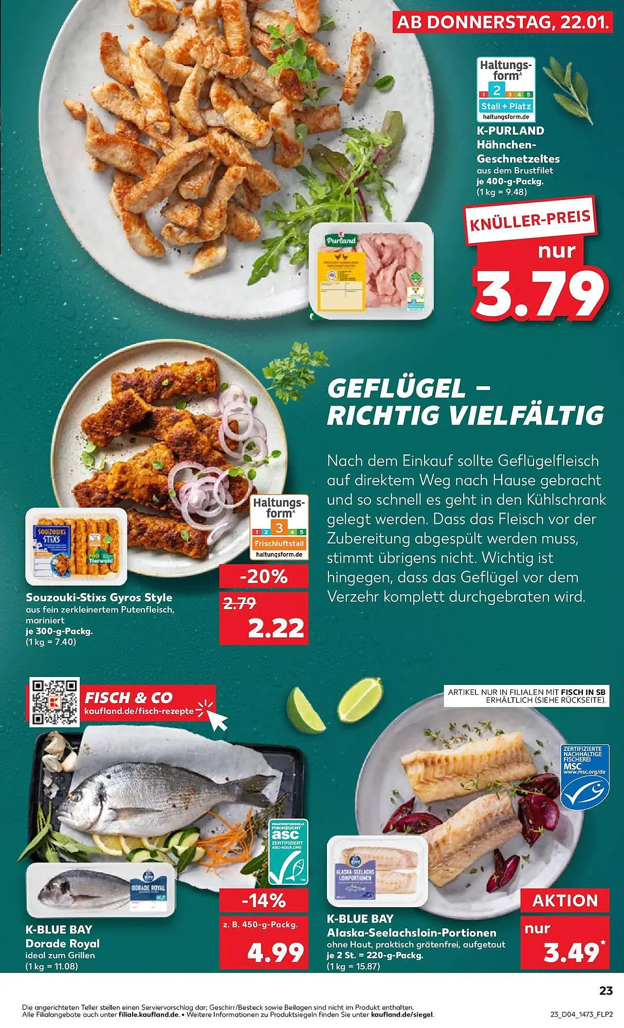 Kaufland Prospekt von 21. Januar bis 28. Januar 2026 - Prospekt seite 23