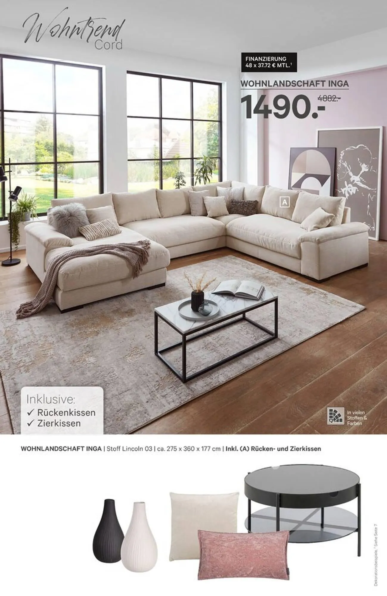 Kabs Polsterwelt Prospekt von 11. April bis 1. Mai 2025 - Prospekt seite 25