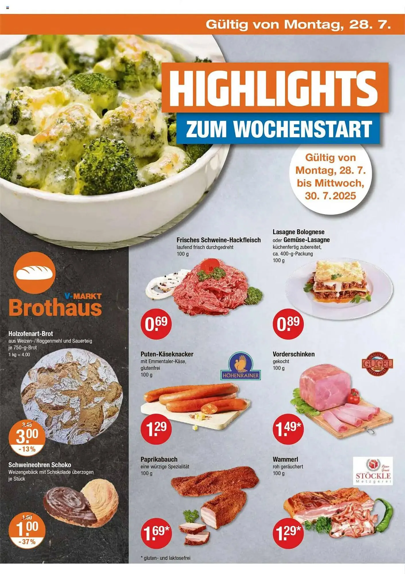 V Markt Prospekt von 24. Juli bis 30. Juli 2025 - Prospekt seite 18