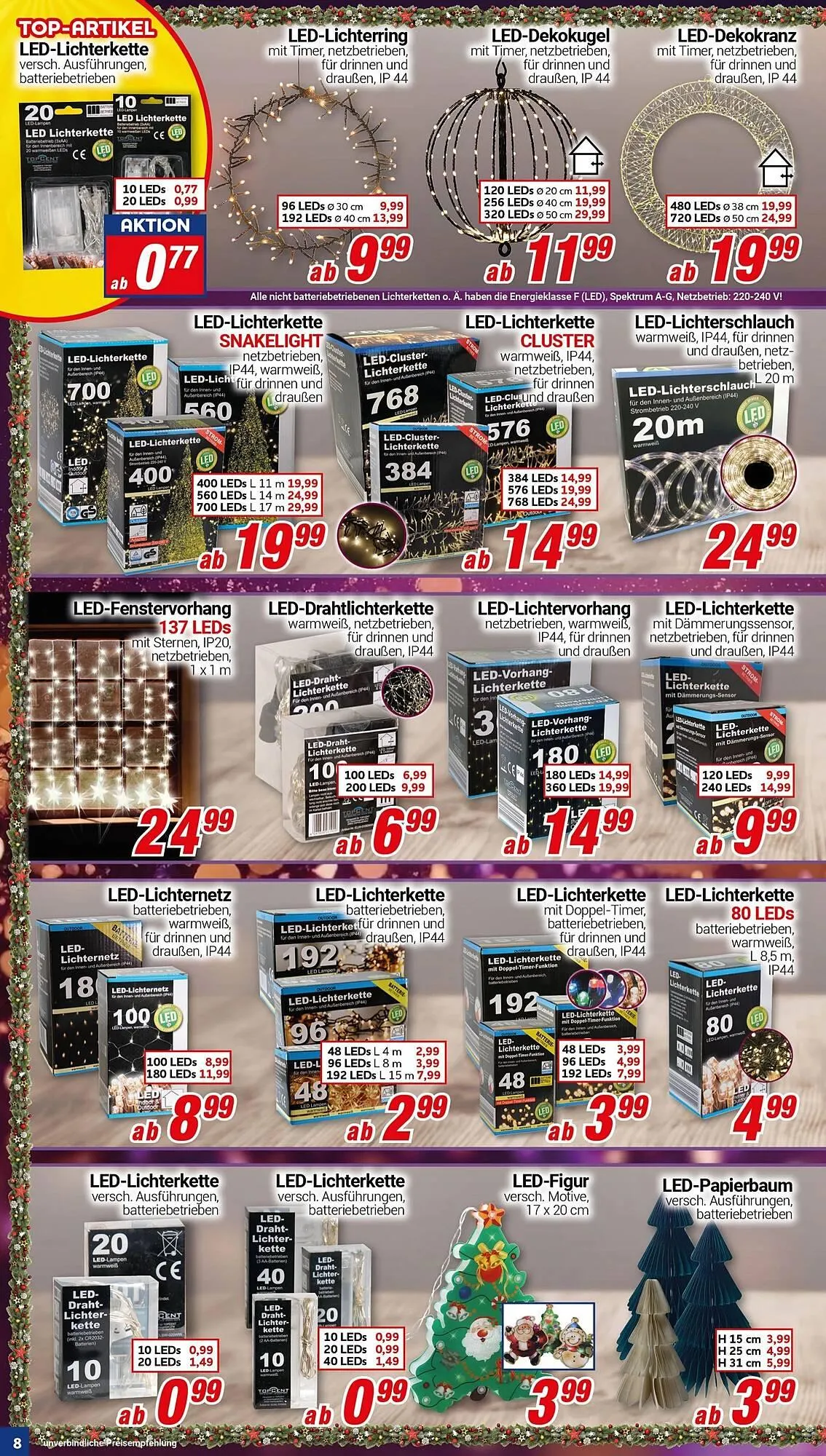 CENTERSHOP Prospekt von 17. November bis 23. November 2025 - Prospekt seite 8