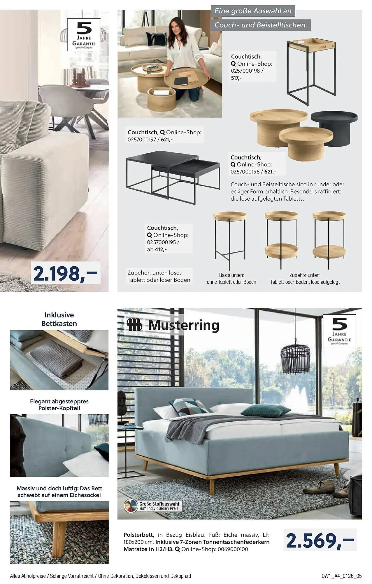Opti Wohnwelt Prospekt von 18. Dezember bis 28. Januar 2026 - Prospekt seite 5