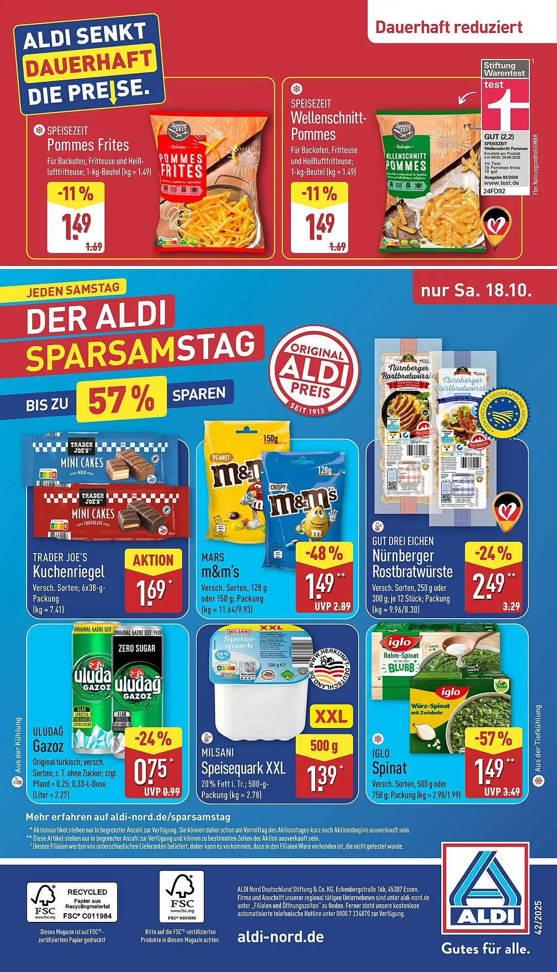 Aldi Nord Prospekt von 13. Oktober bis 19. Oktober 2025 - Prospekt seite 36