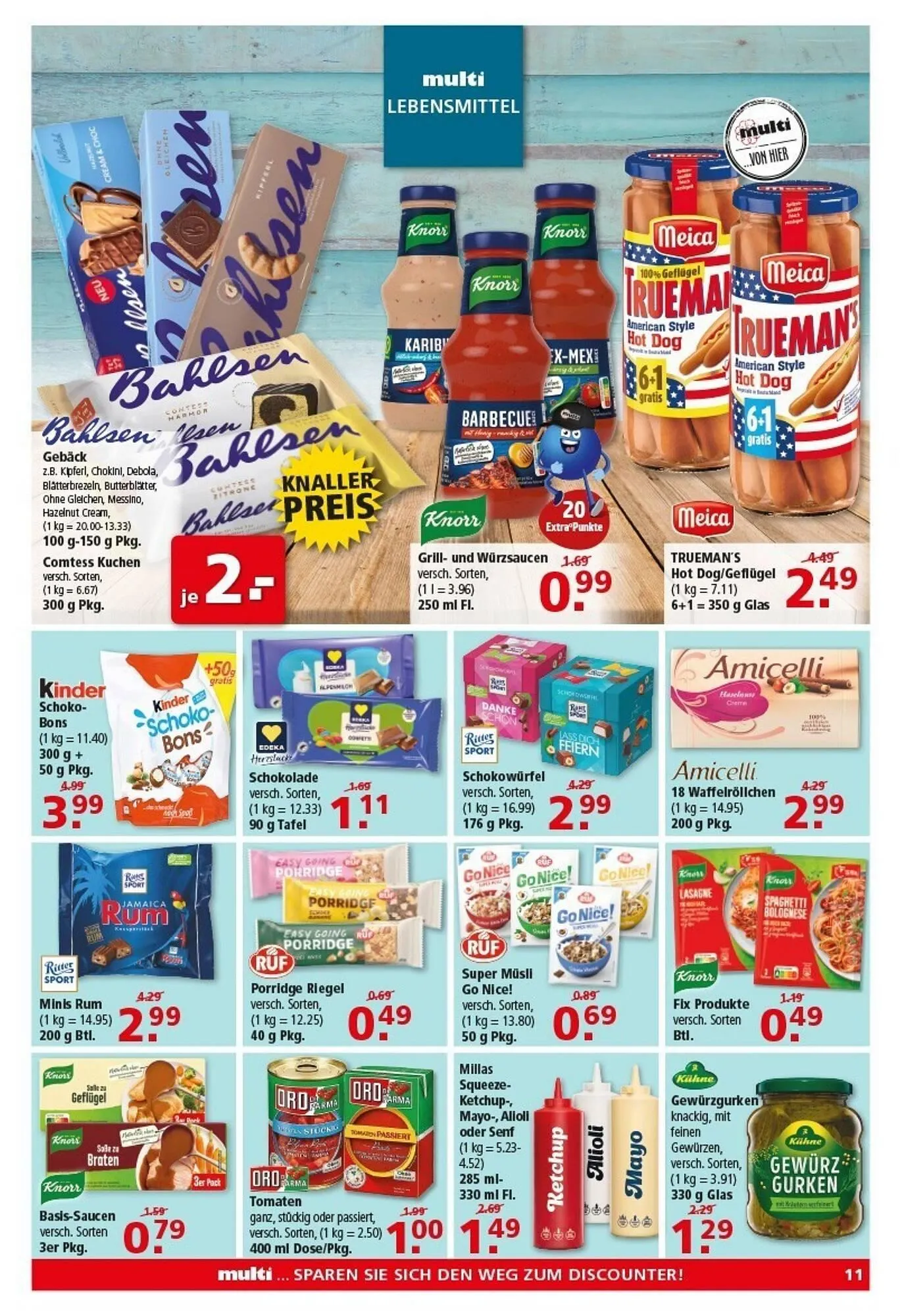 Multi Markt Prospekt von 2. Februar bis 7. Februar 2026 - Prospekt seite 11