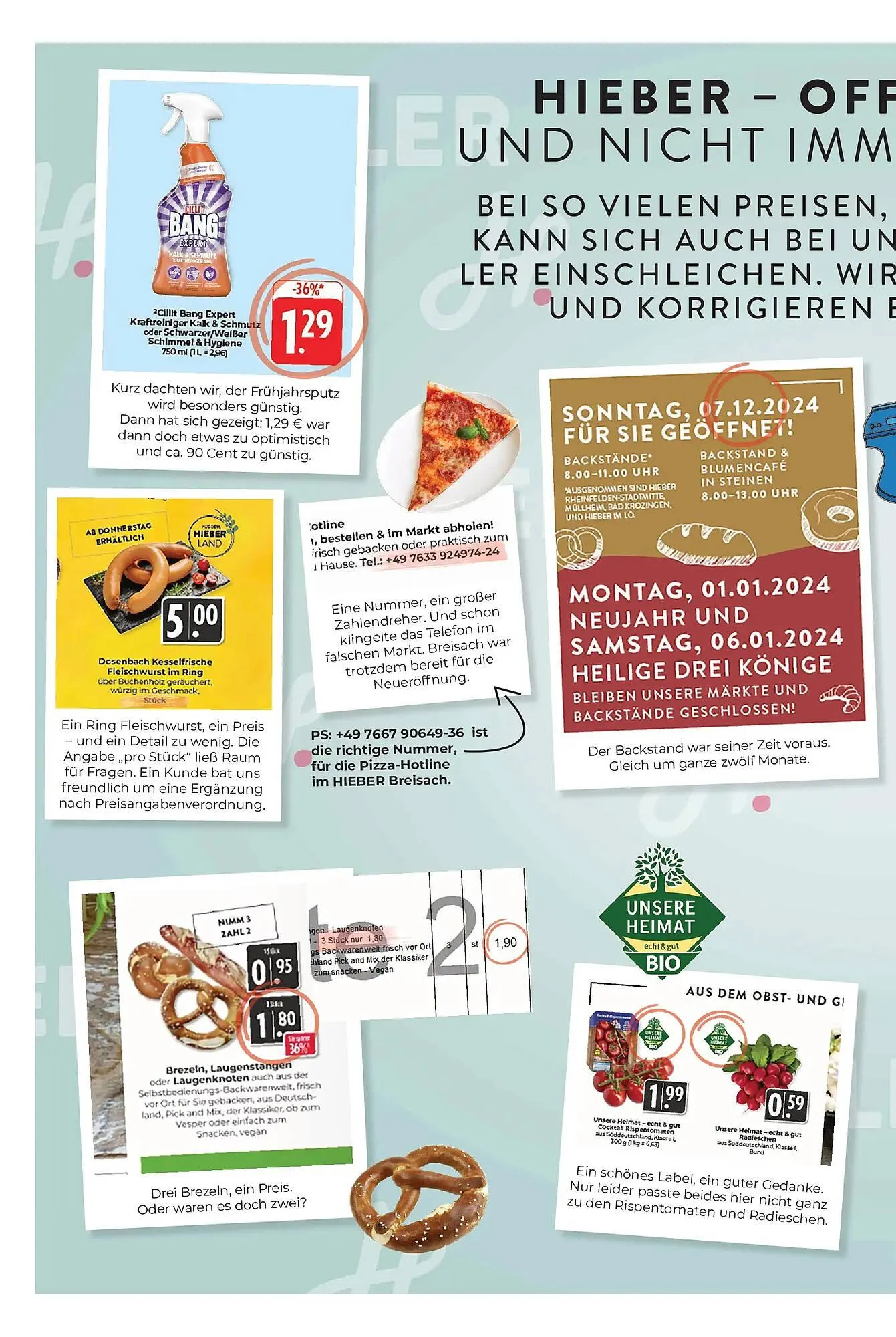 Hieber's Frische Center Prospekt von 11. Januar bis 17. Januar 2026 - Prospekt seite 2