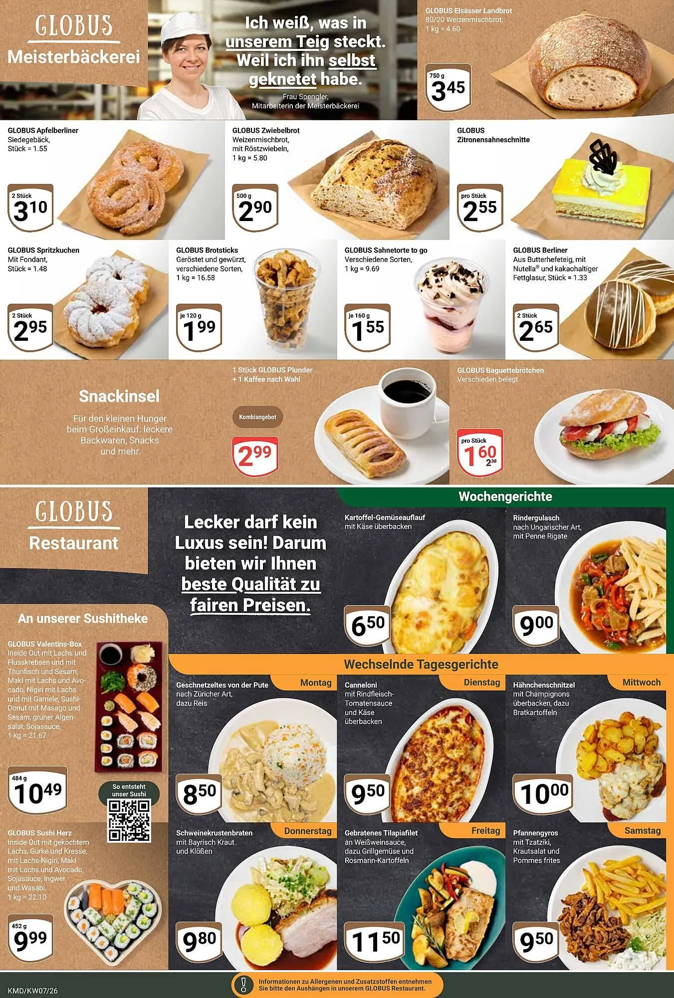 Globus Prospekt von 9. Februar bis 14. Februar 2026 - Prospekt seite 6