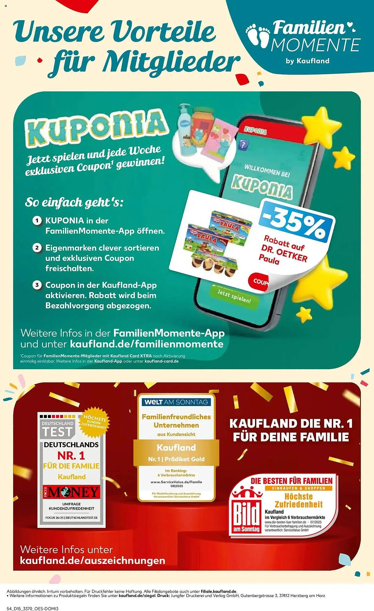 Kaufland Prospekt von 9. April bis 15. April 2026 - Prospekt seite 54