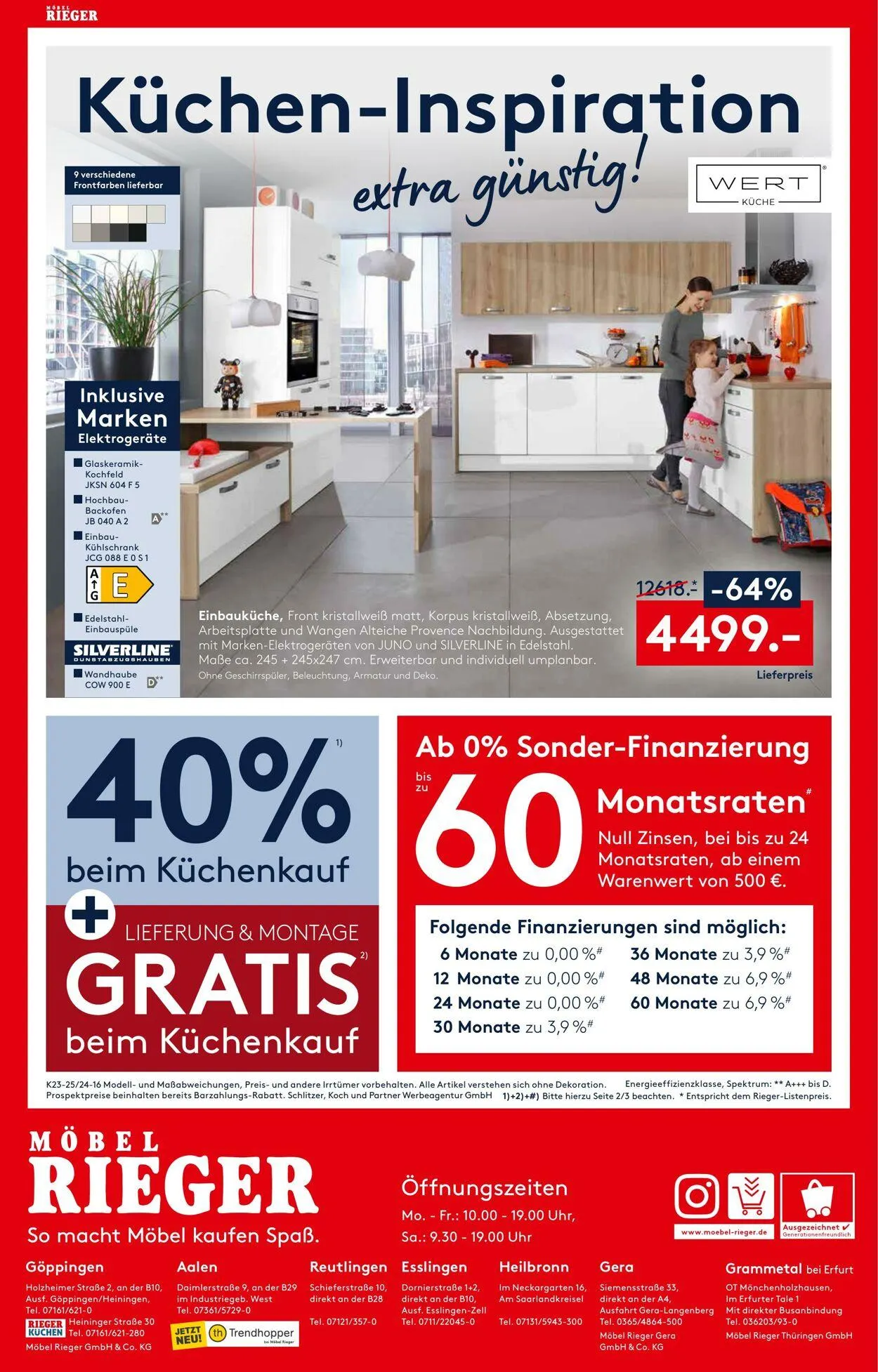 Möbel Rieger Aktueller Prospekt von 20. Mai bis 3. Juni 2026 - Prospekt seite 16