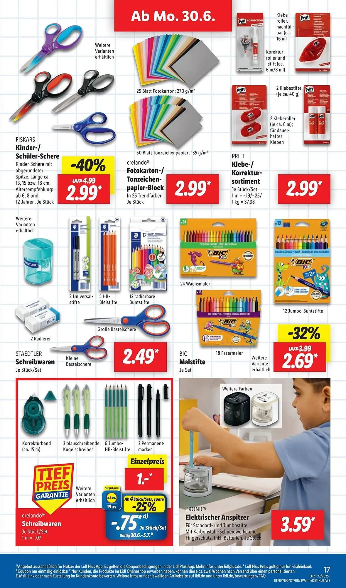 Lidl Prospekt von 30. Juni bis 6. Juli 2025 - Prospekt seite 27