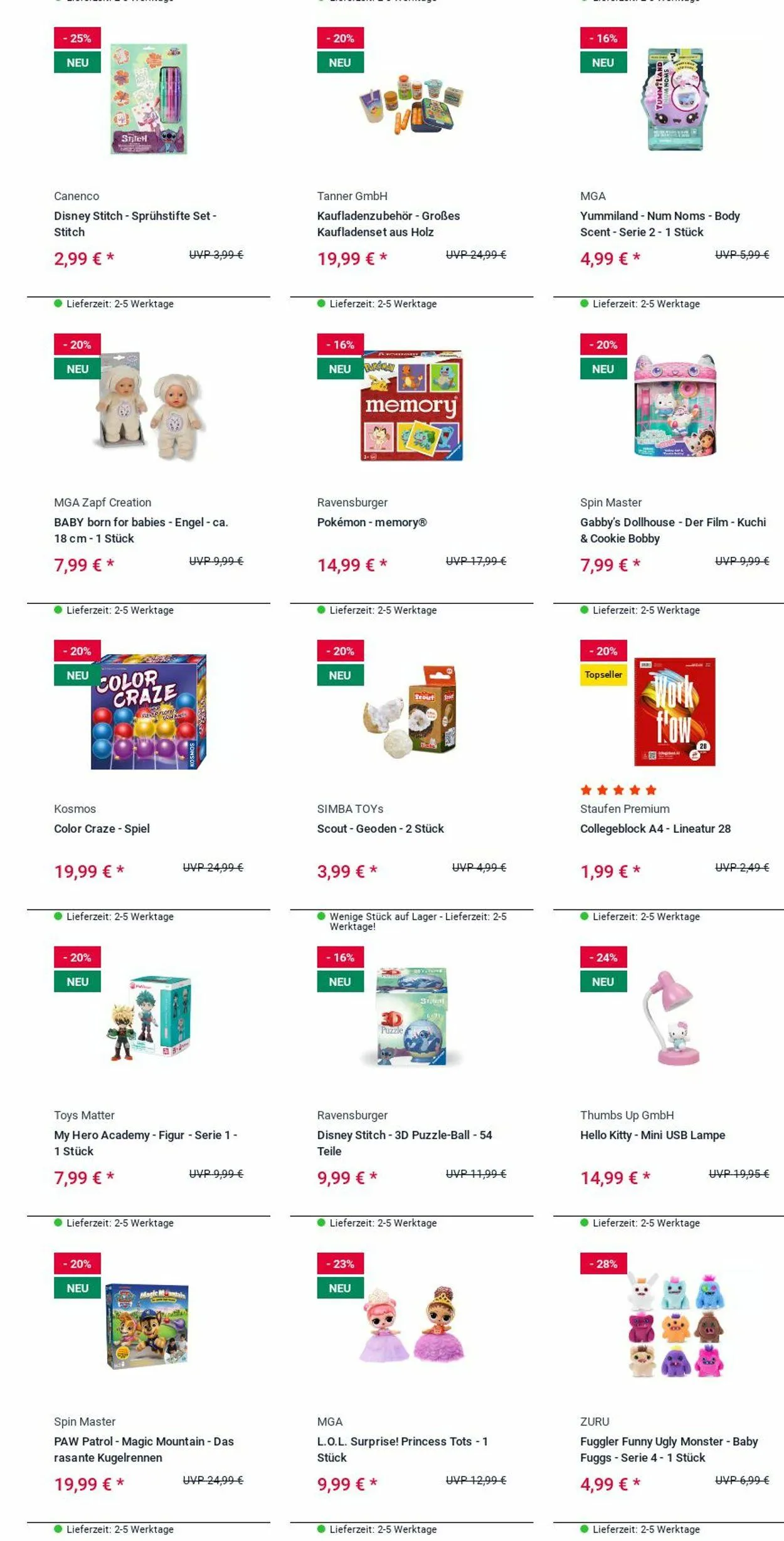 ROFU Kinderland Aktueller Prospekt von 20. Oktober bis 29. Oktober 2025 - Prospekt seite 6